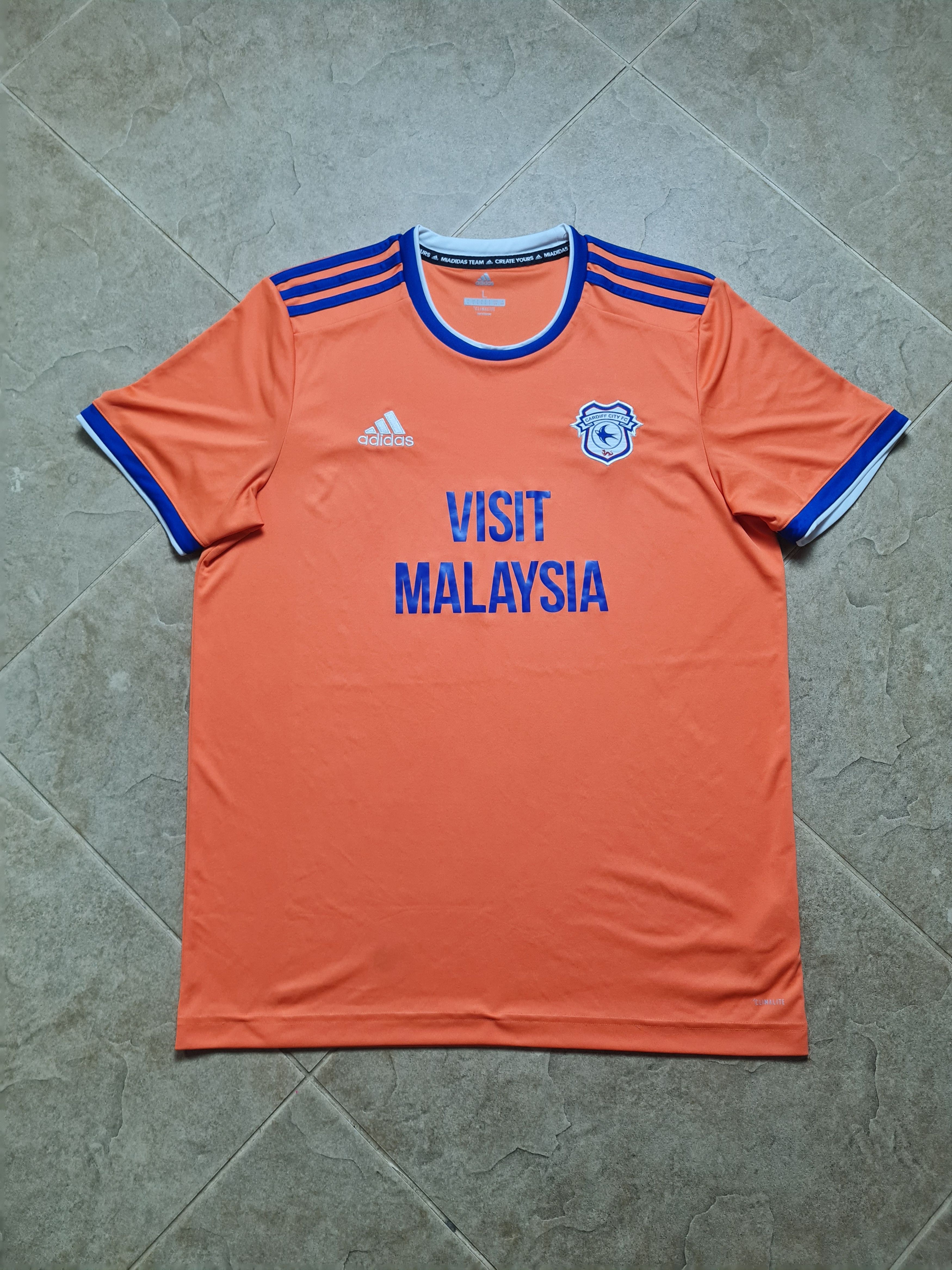 Adidas Jersey Soccer Adidas Cardiff City Football Shirt 2019/2020 L Size US L / EU 52-54 / 3 - 3 Thumbnail