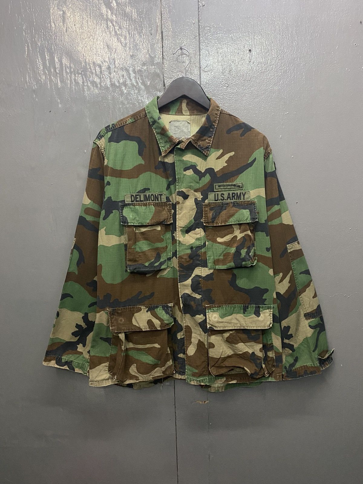 Vintage Vintage USA Army Camo Jacket Size US M / EU 48-50 / 2 - 1 Thumbnail
