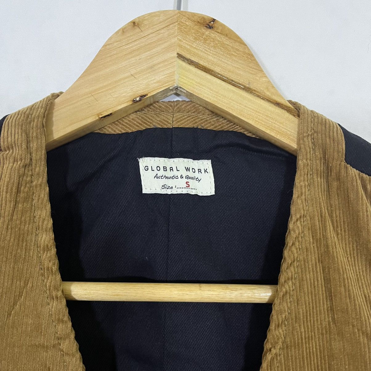 Kapital GLOBAL WORK VINTAGE CORDUROY BUTTON UP VEST KAPITAL INSPIRED Size US S / EU 44-46 / 1 - 3 Thumbnail