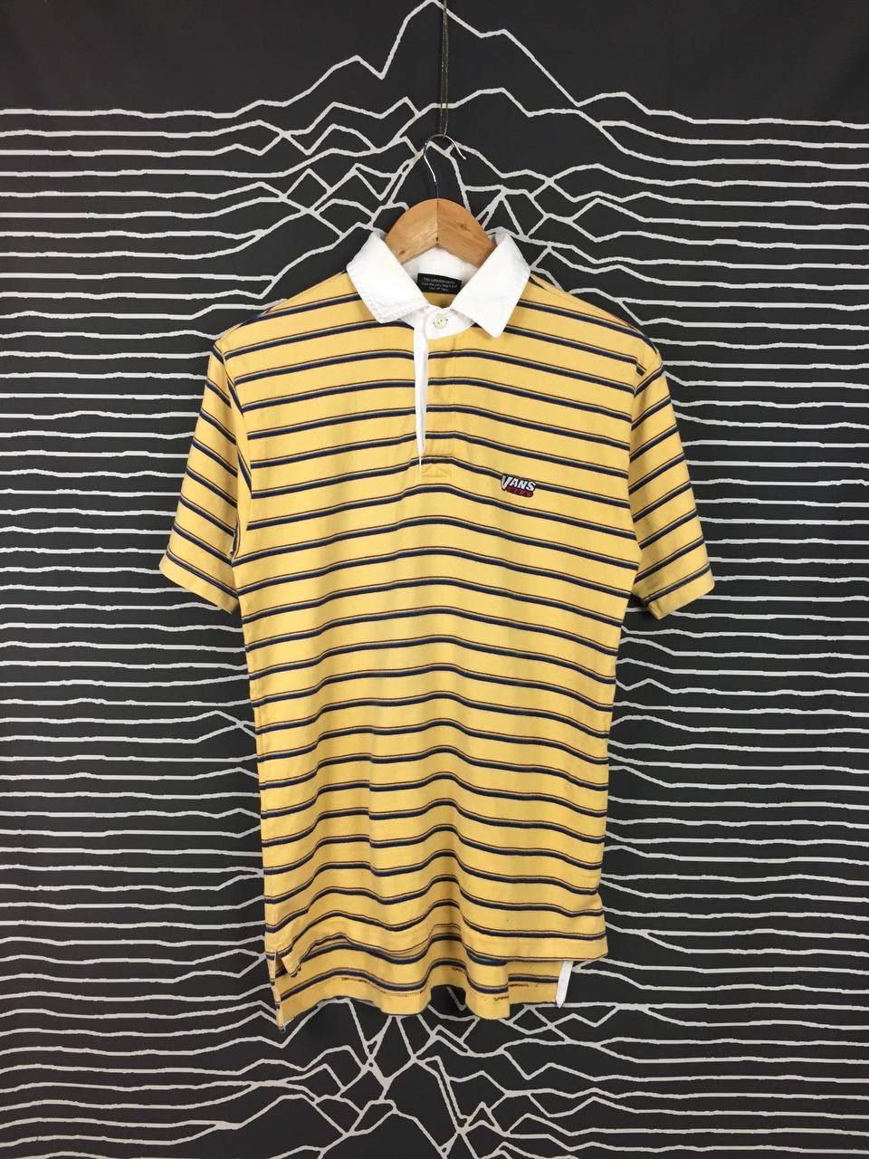 Vans Vtg Vans USA Skateboards Striped Polo Tee Size US M / EU 48-50 / 2 - 1 Thumbnail