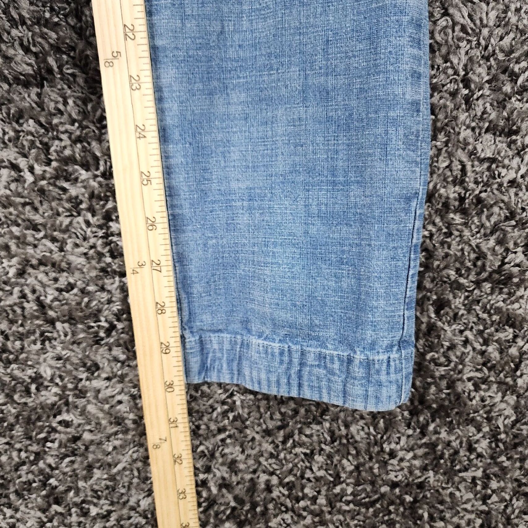 Abercrombie & Fitch VINTAGE? No. Abercrombie & Fitch Langdon Slim Jeans Women 30x30 Blue Stretch 30 Inseam 30 Slim Straight Womens - 30 blue stretch casual jeans Size 30" / US 8 / IT 44 - 5 Thumbnail