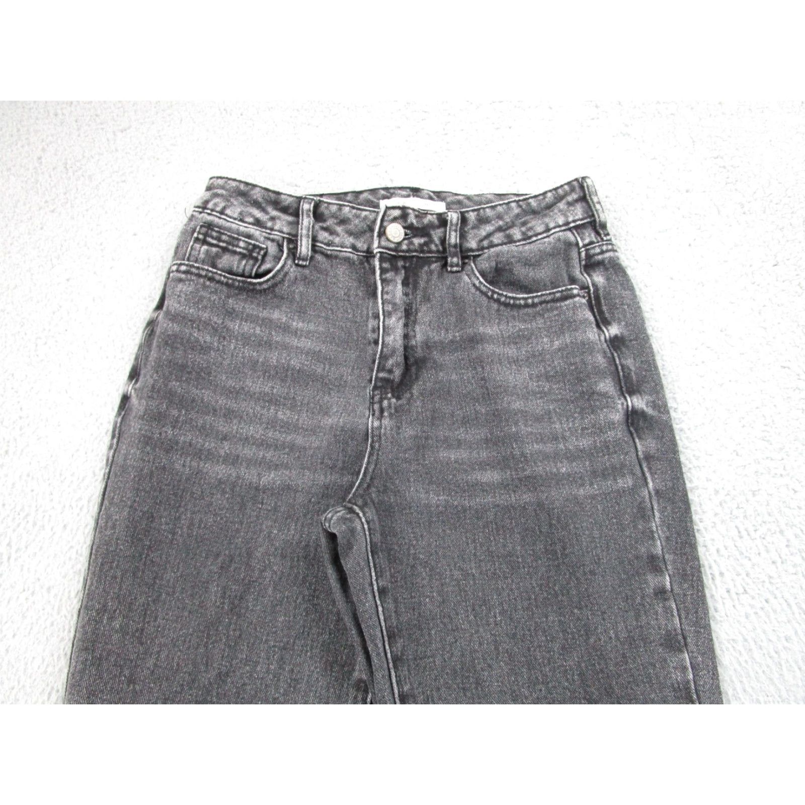 Pacsun Pacsun Jeans Womens 25 Black Faded High Rise Denim Pants Mom Skater Punk Vintage Jeans Size 42" / US 20 - 3 Thumbnail