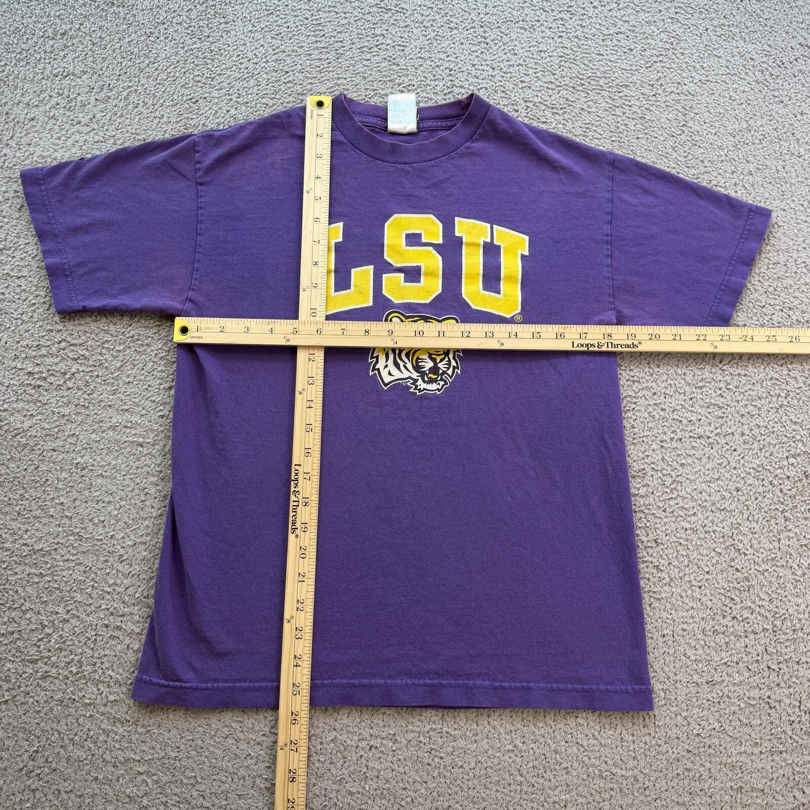 Other Vintage LSU Tigers T Shirt Purple Faded College Tee M Size US M / EU 48-50 / 2 - 3 Thumbnail
