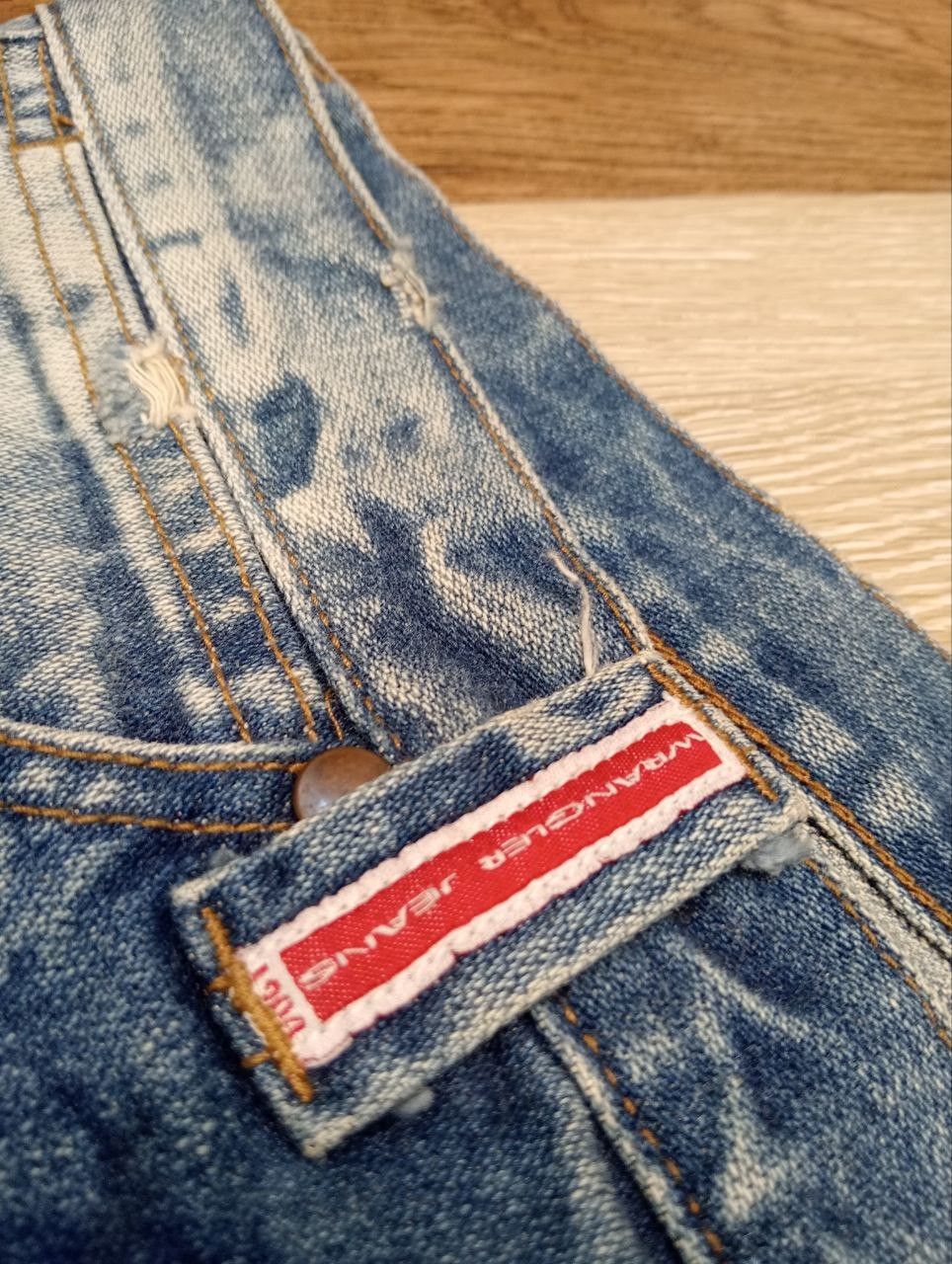 Wrangler WRANGLER BLUE WASHED DENIM PANTS Size US 33 - 7 Thumbnail