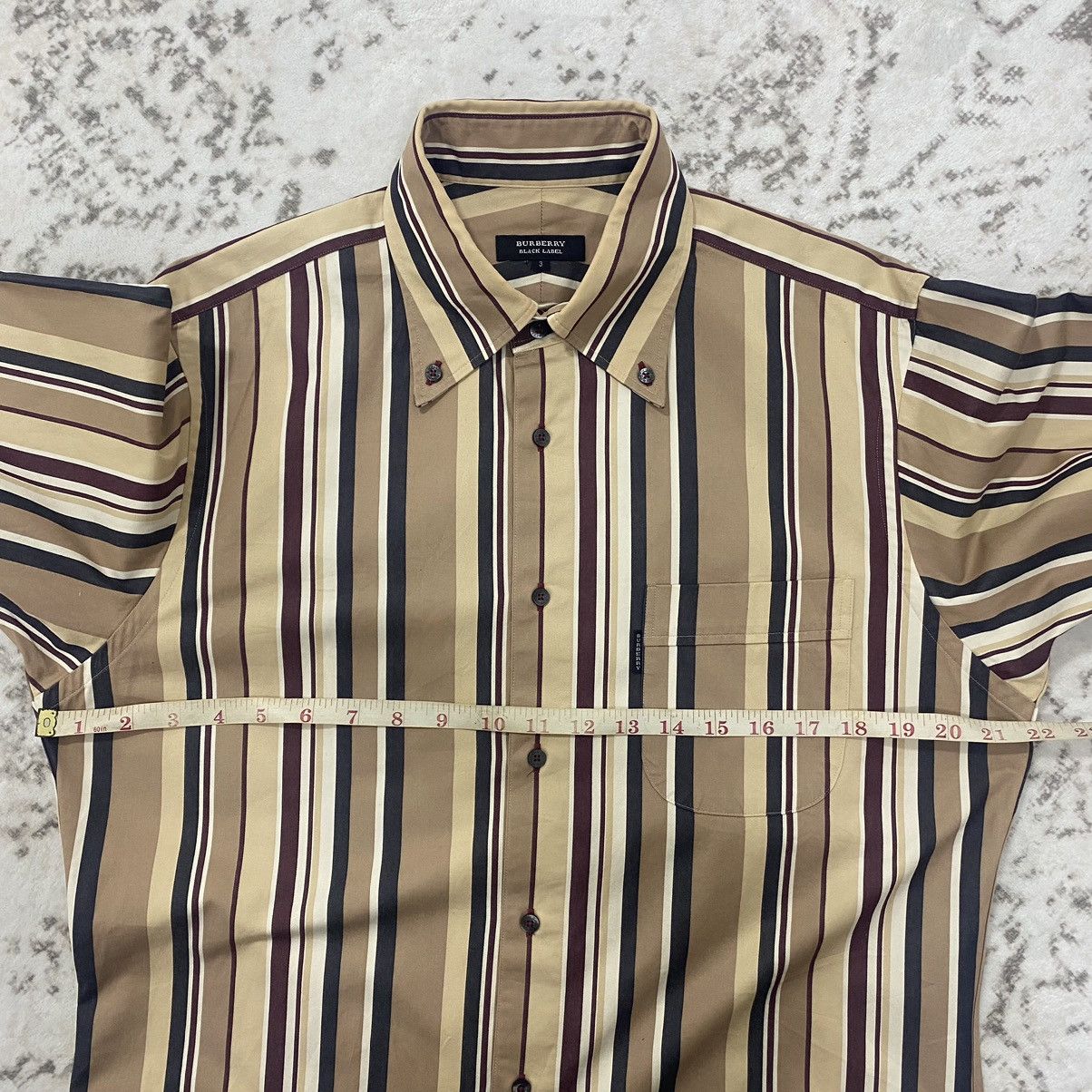 Burberry Burberry Beige Check Shirt Size US L / EU 52-54 / 3 - 11 Thumbnail