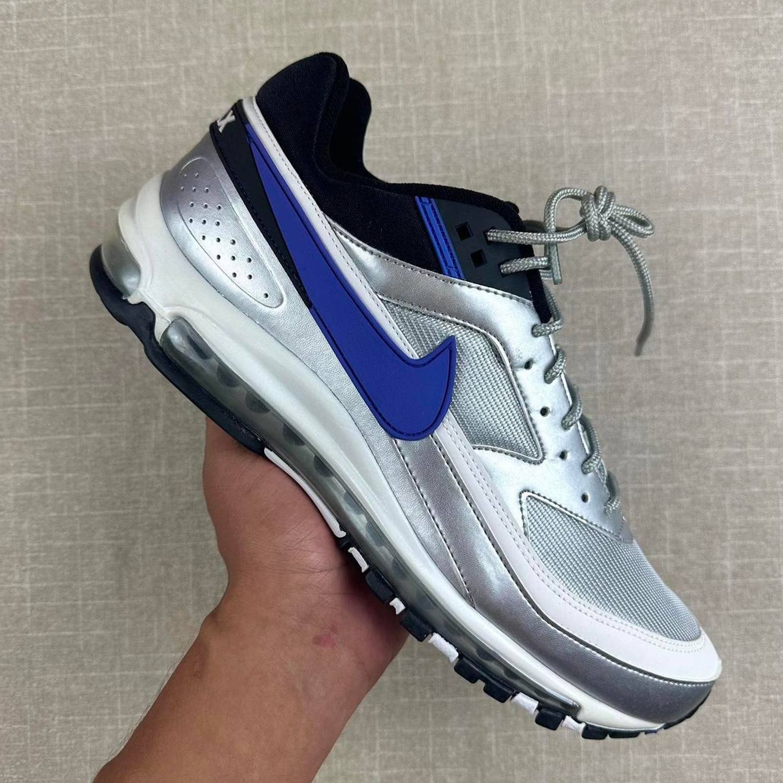 Nike air max 97 bw metallic silver hot sale