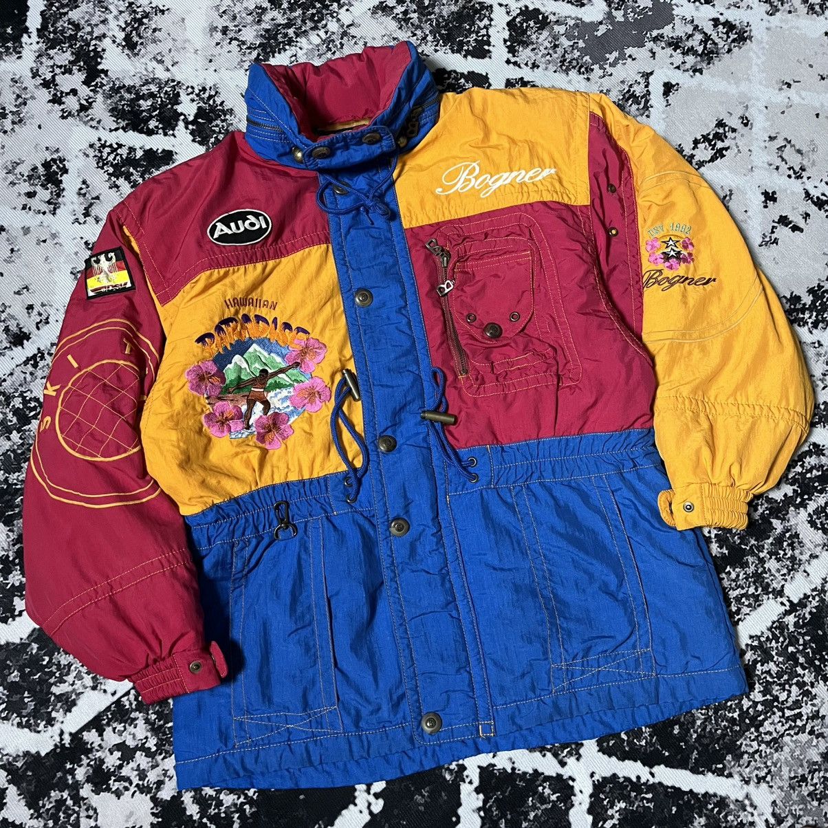 Bogner Vintage Bogner Hawaiian Paradise Ski Team Size US M / EU 48-50 / 2 - 2 Thumbnail
