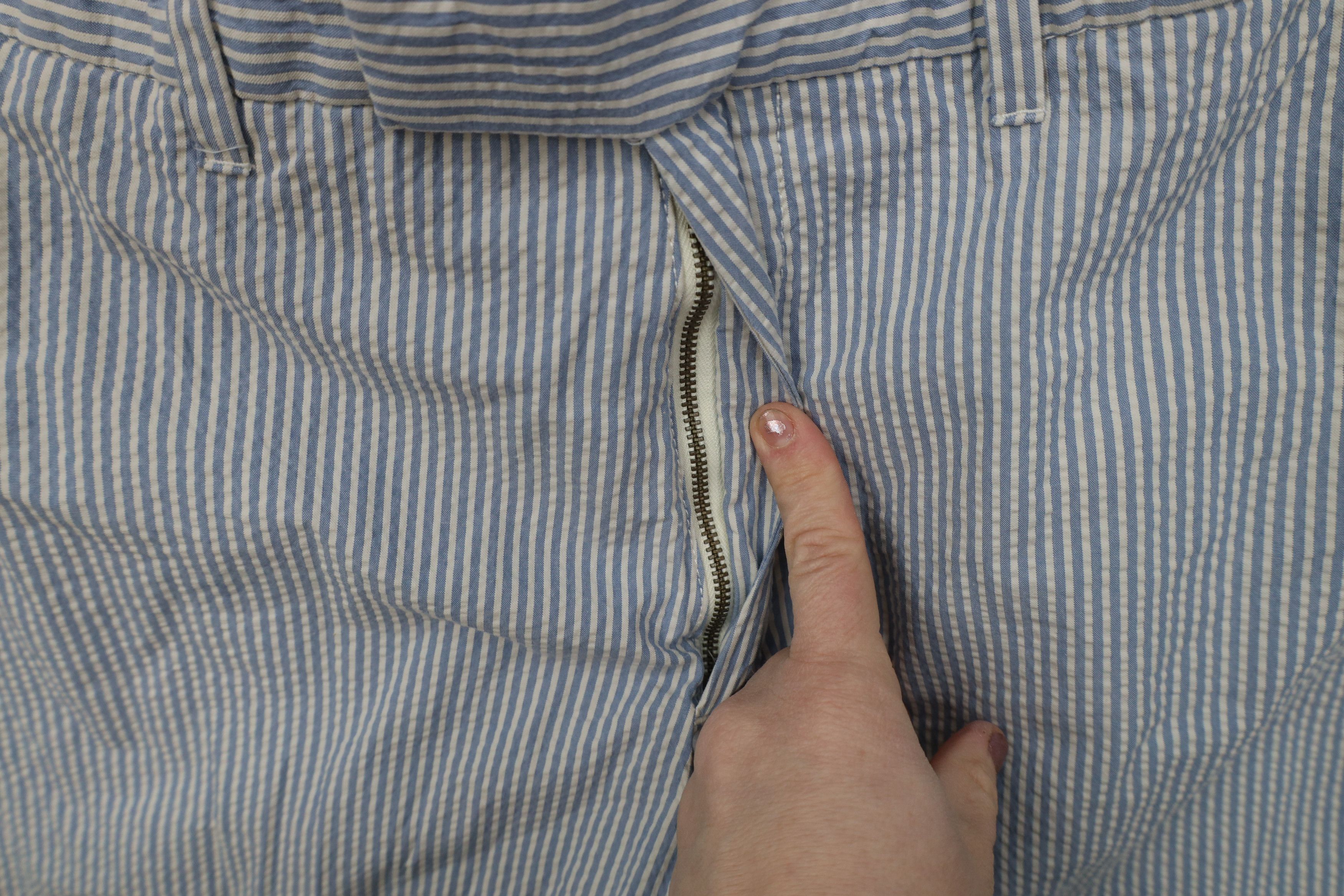 Ralph Lauren Vintage 90s Ralph Lauren Pinstriped Chino Shorts Cotton Size US 42 / EU 58 - 5 Thumbnail