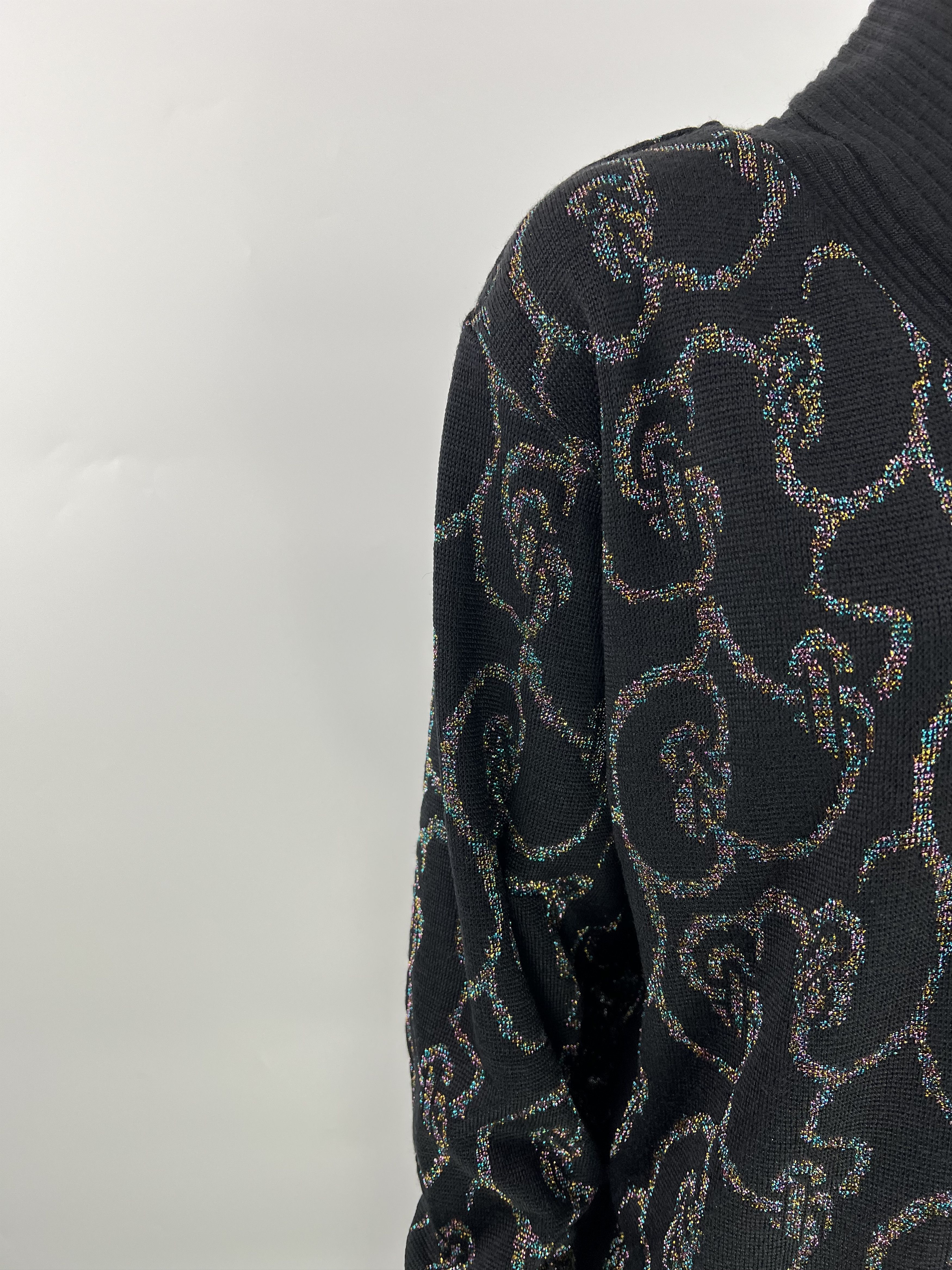 Vintage × Wolford Wolford Rare Vintage Wool Sweater Lurex Size A42 UK16 F44 Size XL / US 12-14 / IT 48-50 - 5 Thumbnail