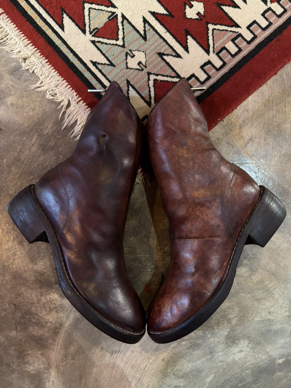 Guidi Guidi 788z alternative horse leather back zip boots Size US 7 / IT 37 - 7 Thumbnail