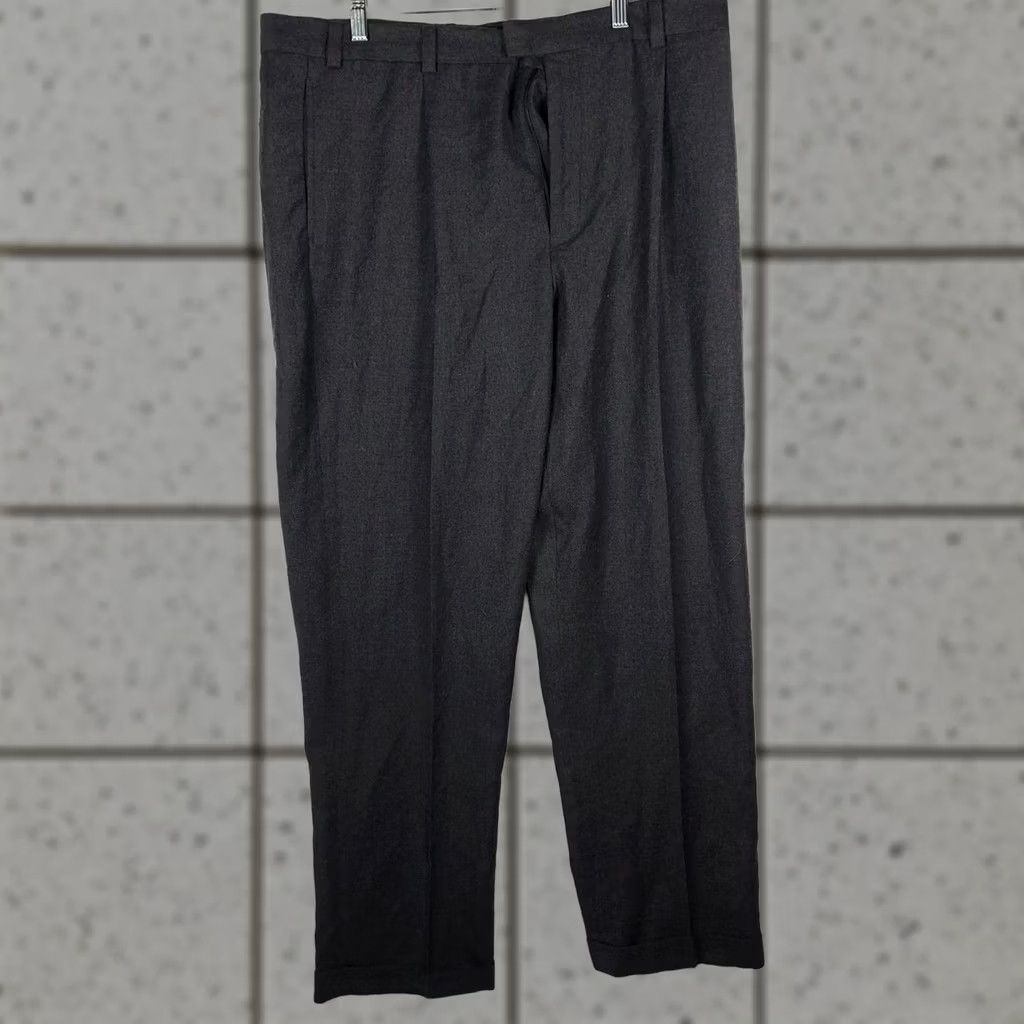 Eddie Bauer Eddie Bauer Wool Dress Pants Mens 38x32 Gray Classic Fit Slacks Trousers Dress Pants Mens 38x32 Gray Classic Fit Slacks Trousers Size US 38 / EU 54 - 1 Thumbnail