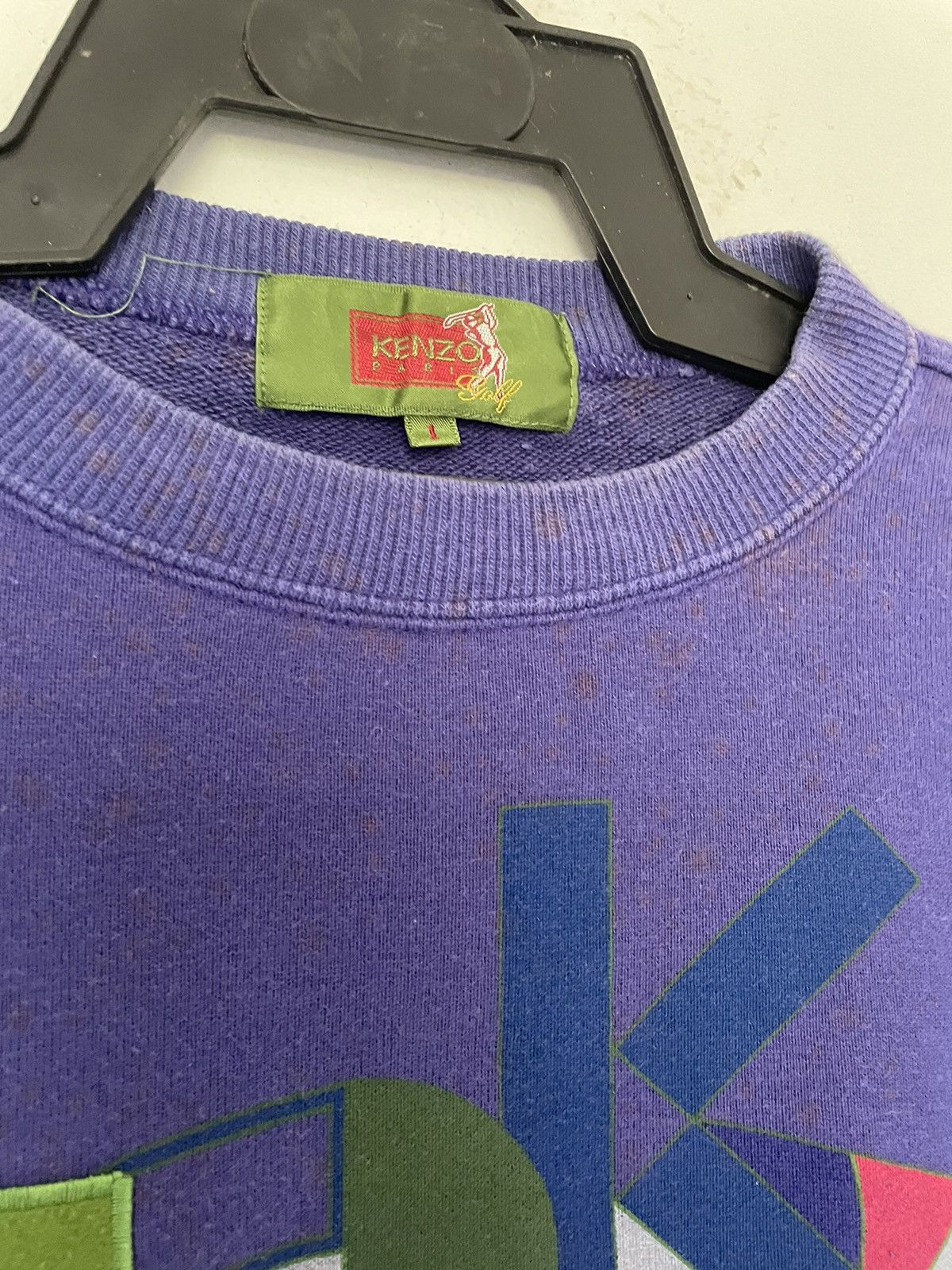 Kenzo VINTAGE KENZO GOLF CROPPED SWEATSHIRT Size US XS / EU 42 / 0 - 3 Thumbnail