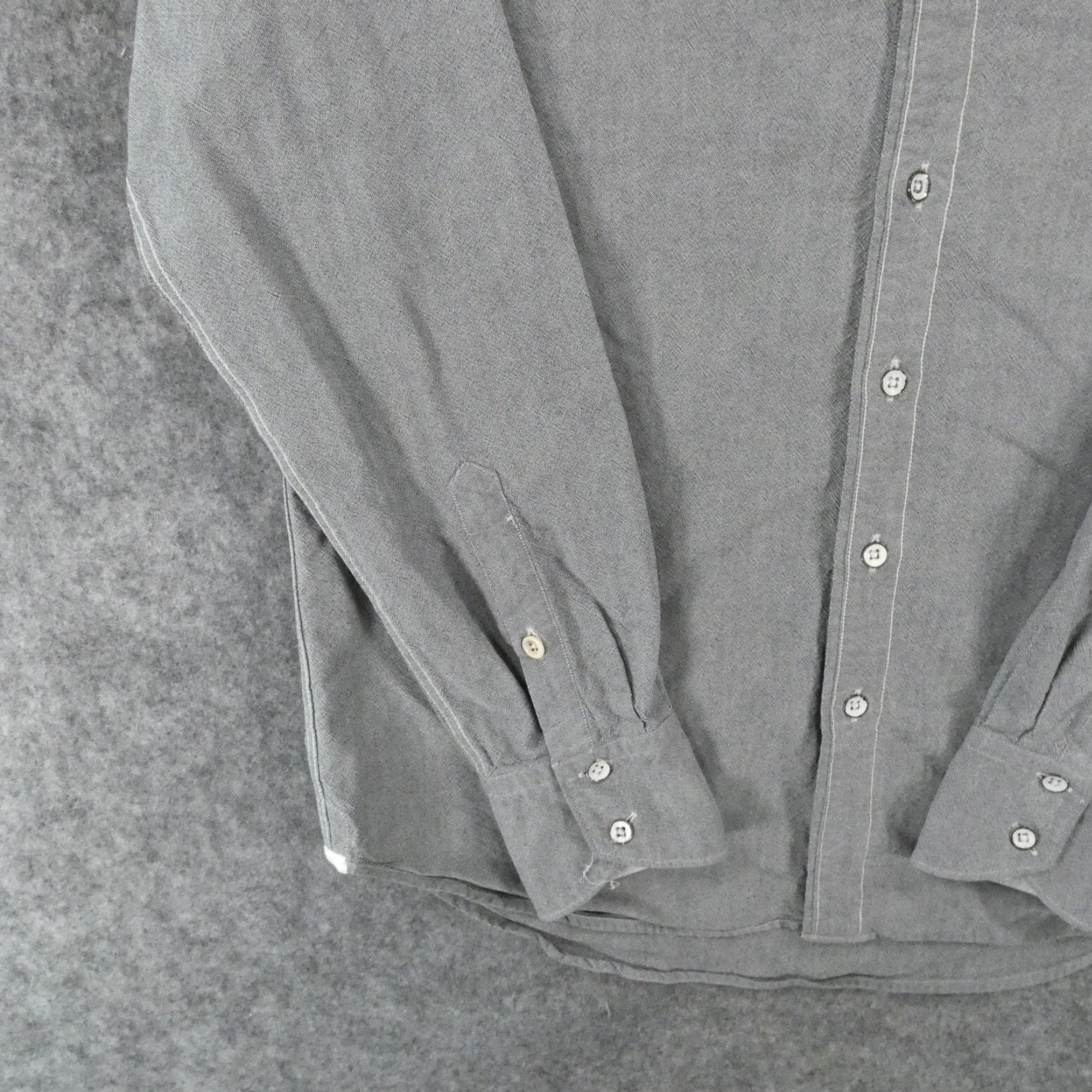 Rag & Bone Rag & Bone New York Shirt Mens Medium Long Sleeve Button Up Gray Size US M / EU 48-50 / 2 - 4 Thumbnail