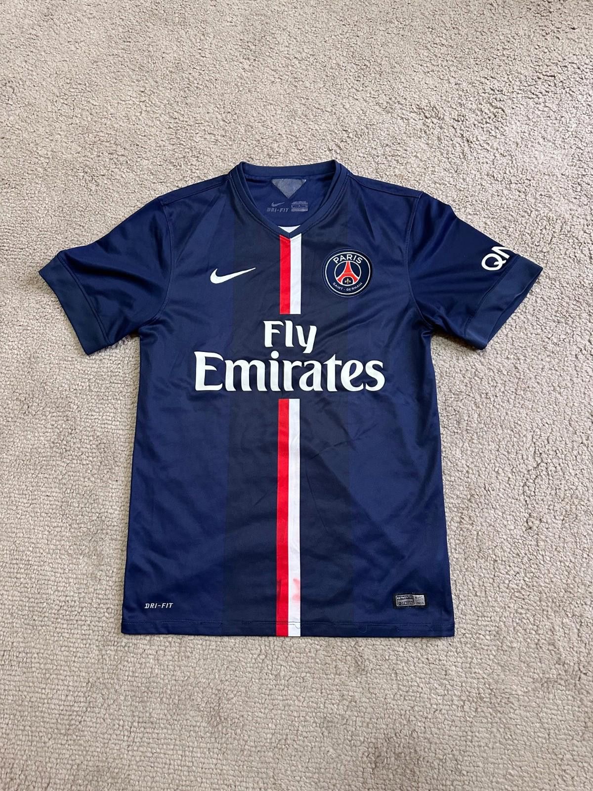 Nike PSG Paris Saint-Germain 2014 Soccer Jersey Football Shirt Size US S / EU 44-46 / 1 - 1 Thumbnail