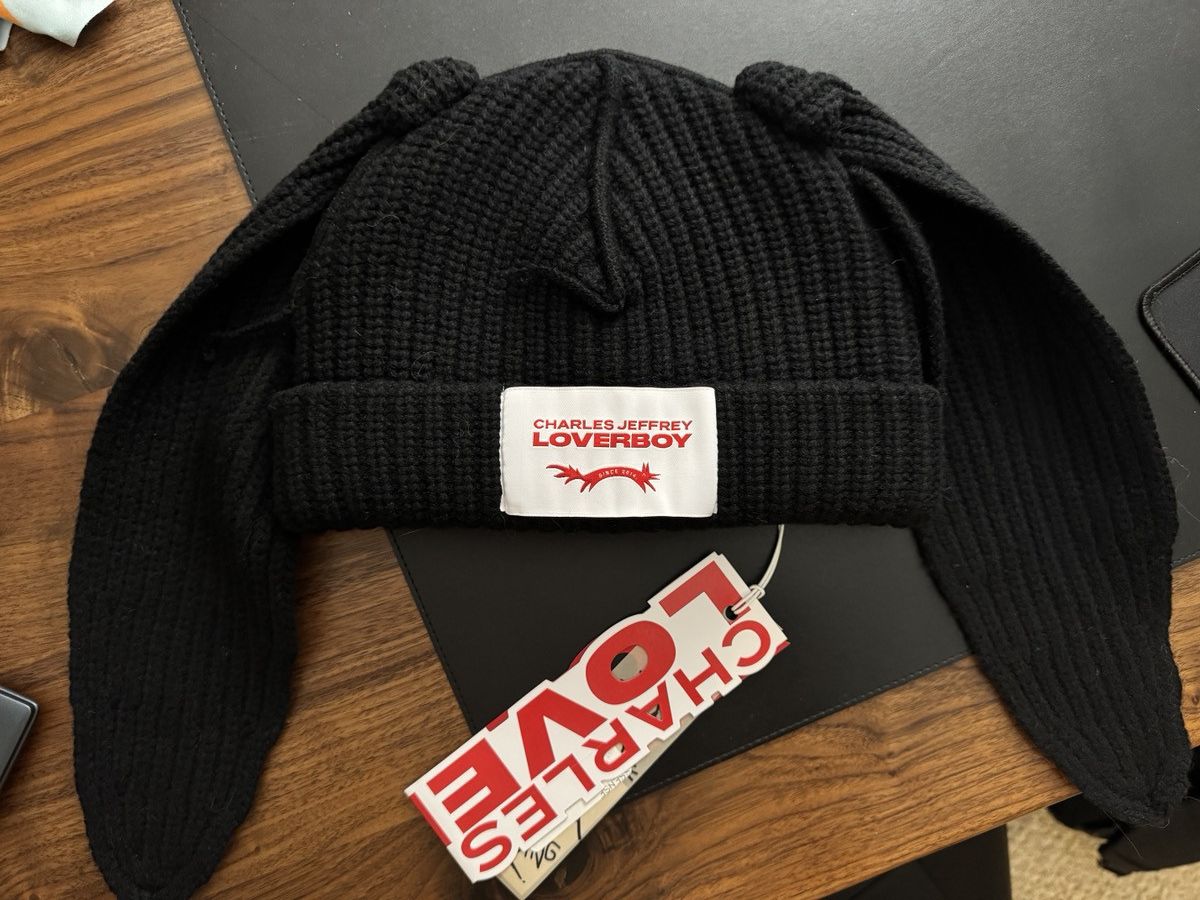 Charles Jeffrey Loverboy black beanie