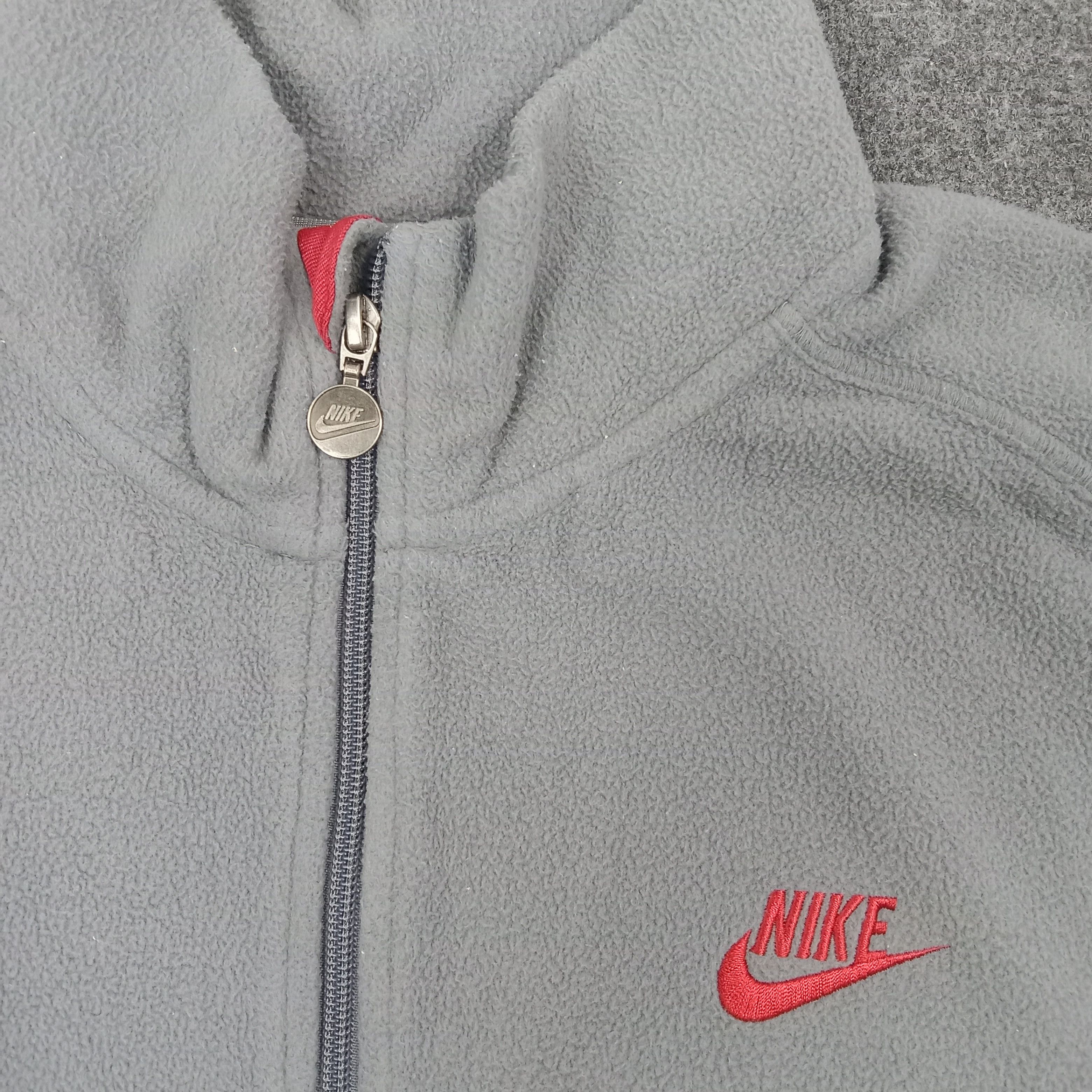 Nike Nike Fleece Zipper Sweatshirt C269N12 Size US L / EU 52-54 / 3 - 3 Thumbnail