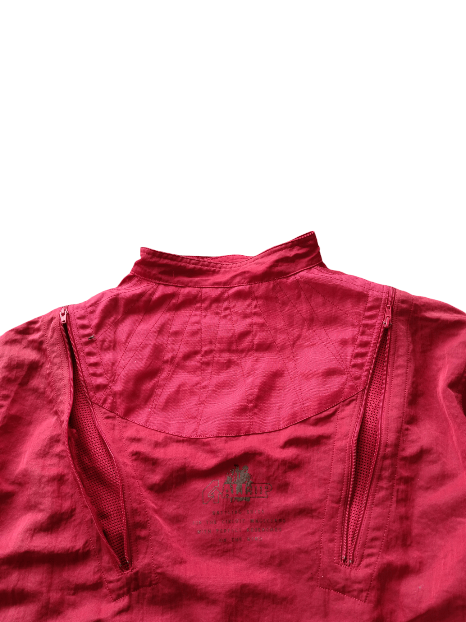 Vintage 😍RARE😍VINTAGE GALLOP MOTORCYCLES RED BOMBER NYLON JACKET Size US XL / EU 56 / 4 - 10 Thumbnail