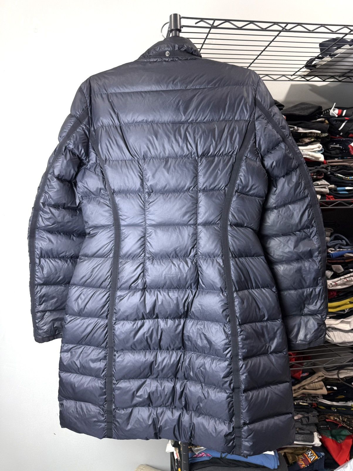 Moncler Moncler Puffer Jacket Wmns Down Jacket Size L / US 10 / IT 46 - 14 Thumbnail
