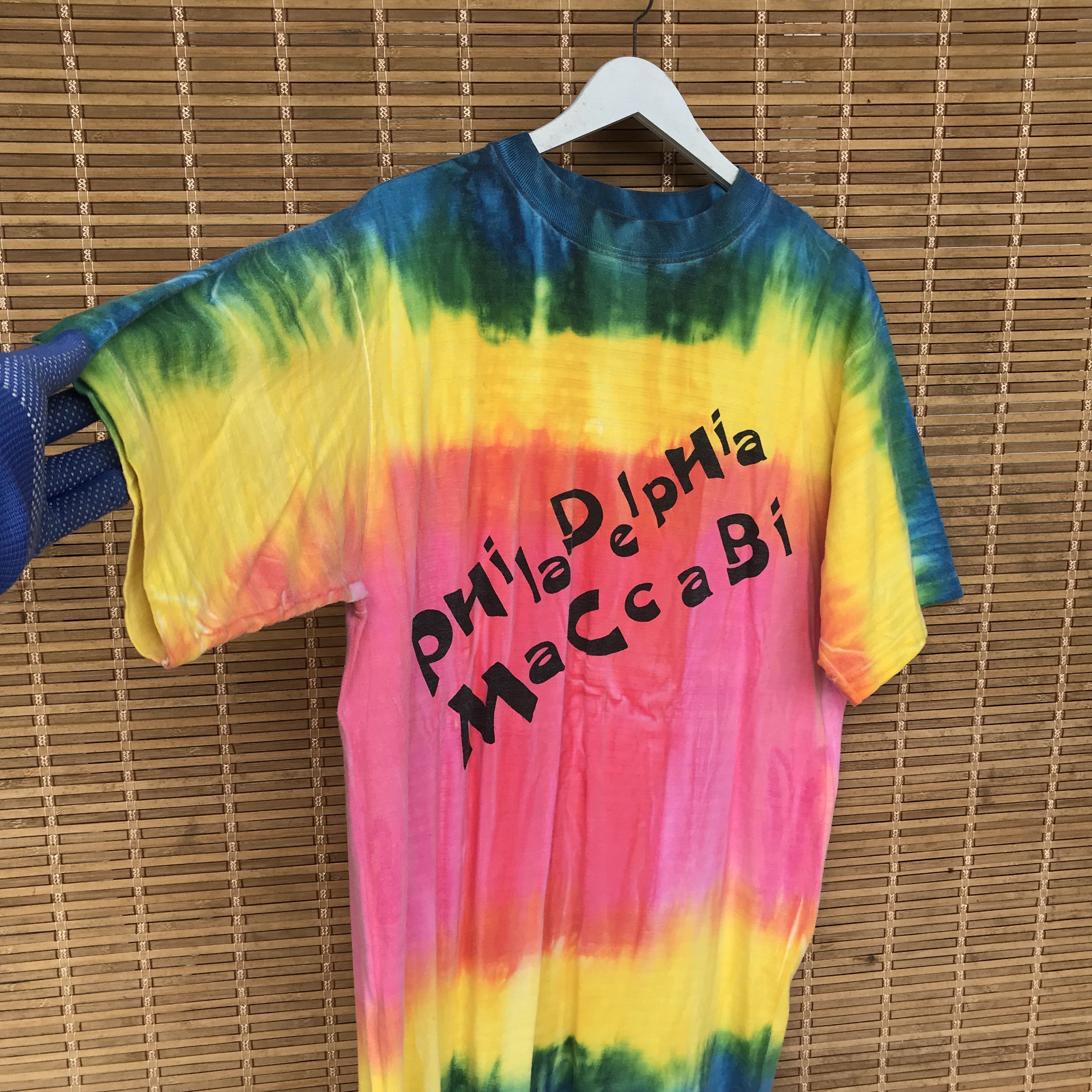 Vintage Vintage Oneill Philadelphia Maccabi rainbow dyed surfing Size US M / EU 48-50 / 2 - 1 Thumbnail