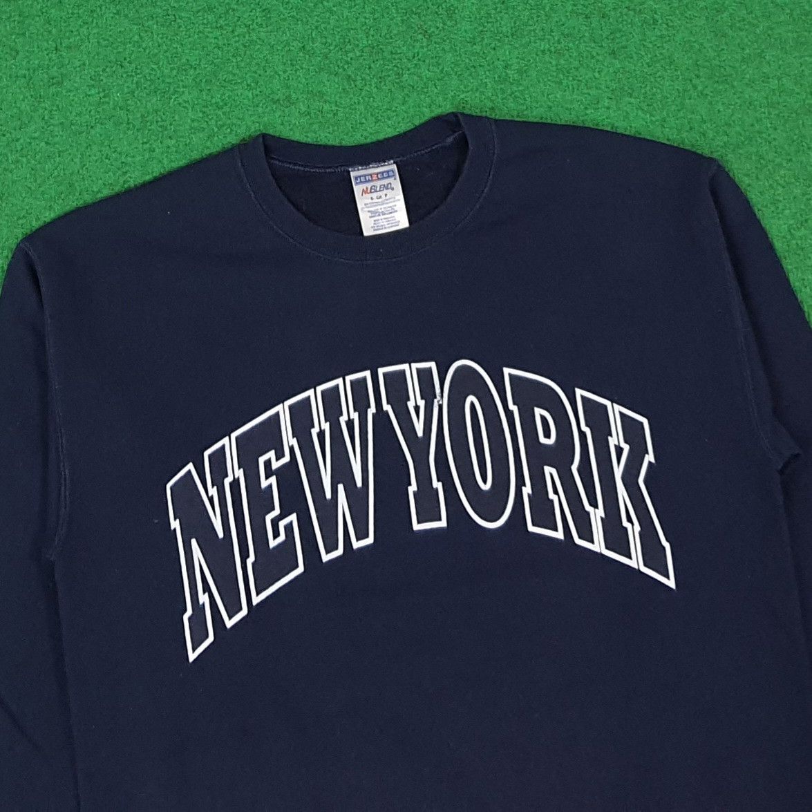 Jerzees Vintage Jerzees New York Sweatshirt C270N5 Size US S / EU 44-46 / 1 - 2 Thumbnail