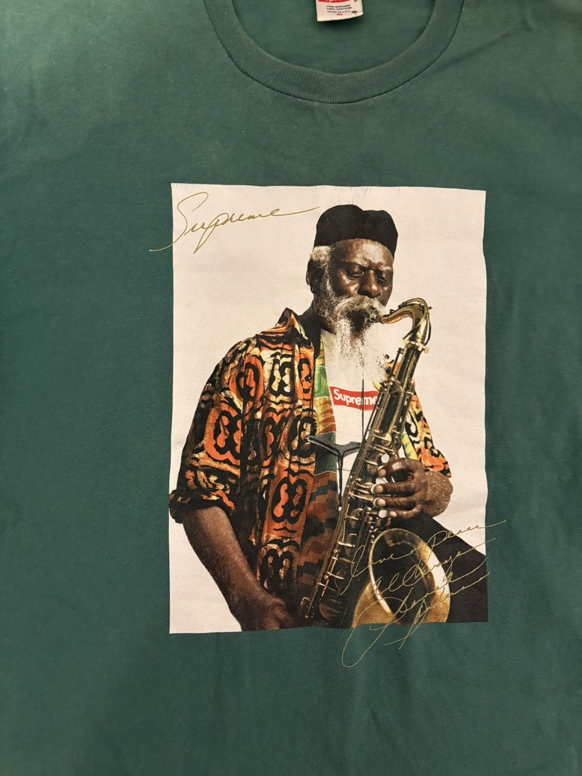 Supreme Supreme FW20 Pharaoh Sanders Tee Size US M / EU 48-50 / 2 - 3 Thumbnail