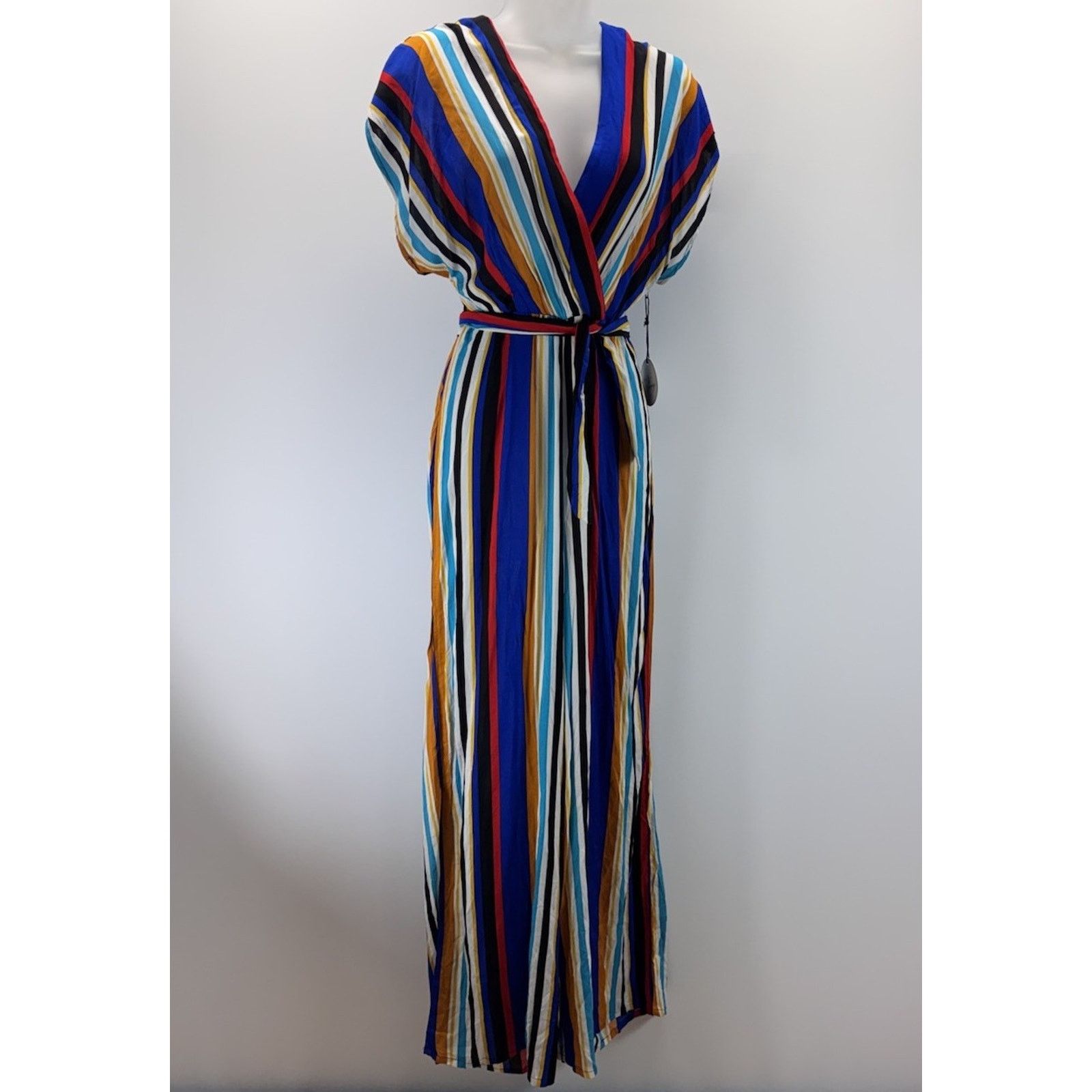 Other MILK & HONEY Rainbow Jumpsuit Stretches At Waste Sz M Size M / US 6-8 / IT 42-44 - 1 Thumbnail