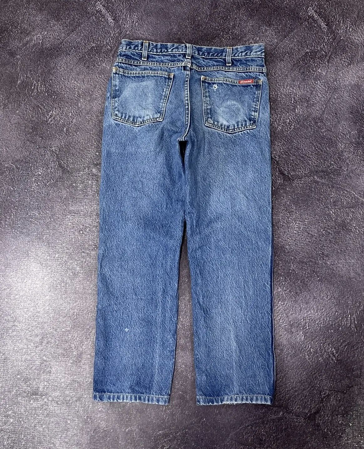 Dickies × Vintage Vintage 90s Dickies USA Faded Blue Denim Hype Jeans Size US 32 / EU 48 - 1 Thumbnail