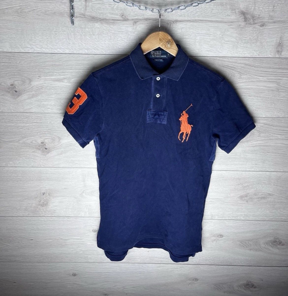 Polo Ralph Lauren Men’s Polo Ralph Lauren #3 size S vintage Y2K Size US S / EU 44-46 / 1 - 1 Thumbnail