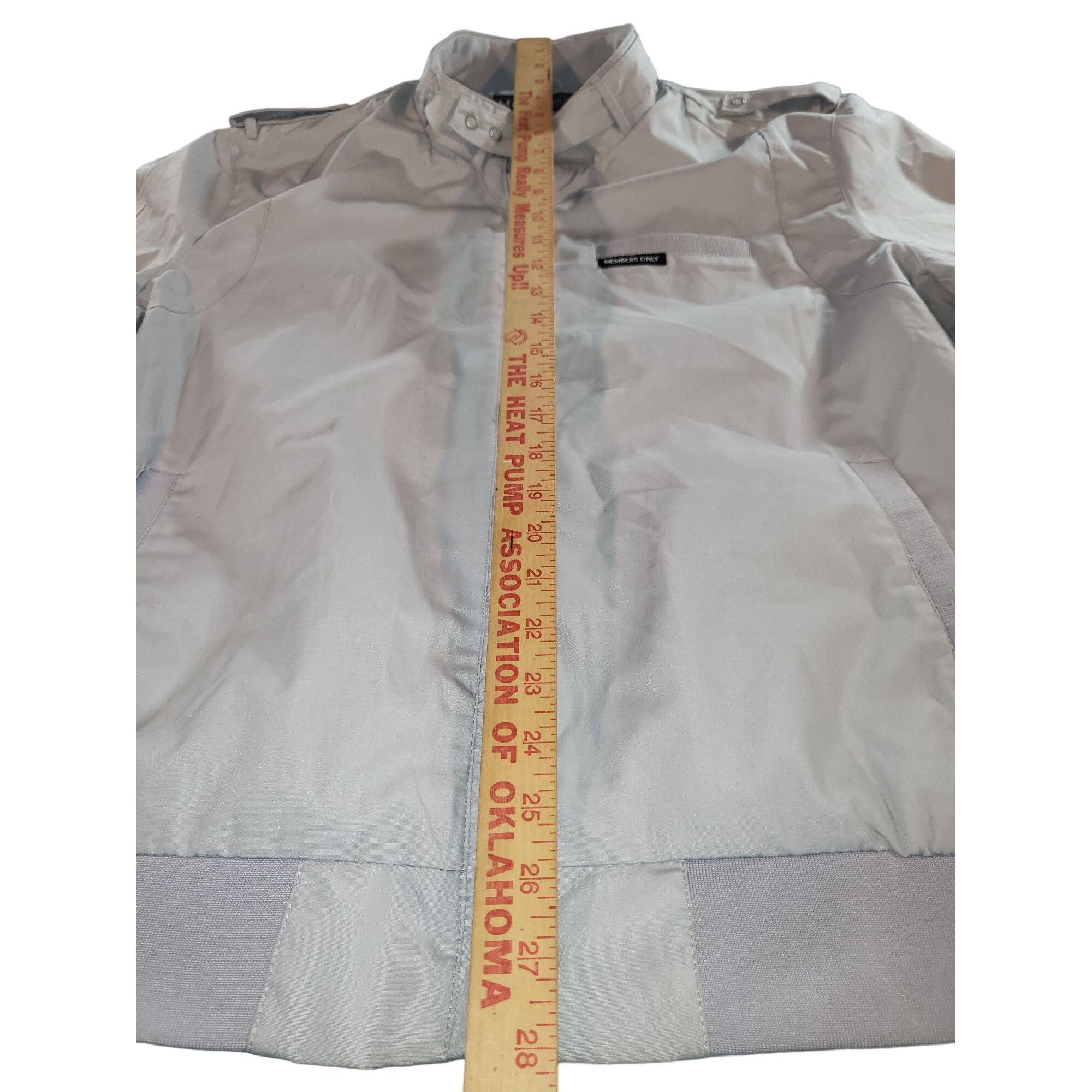 Members Only Members Only Cafe Racer Bomber Jacket Mens L MO Moto Gray Re Size US M / EU 48-50 / 2 - 6 Thumbnail