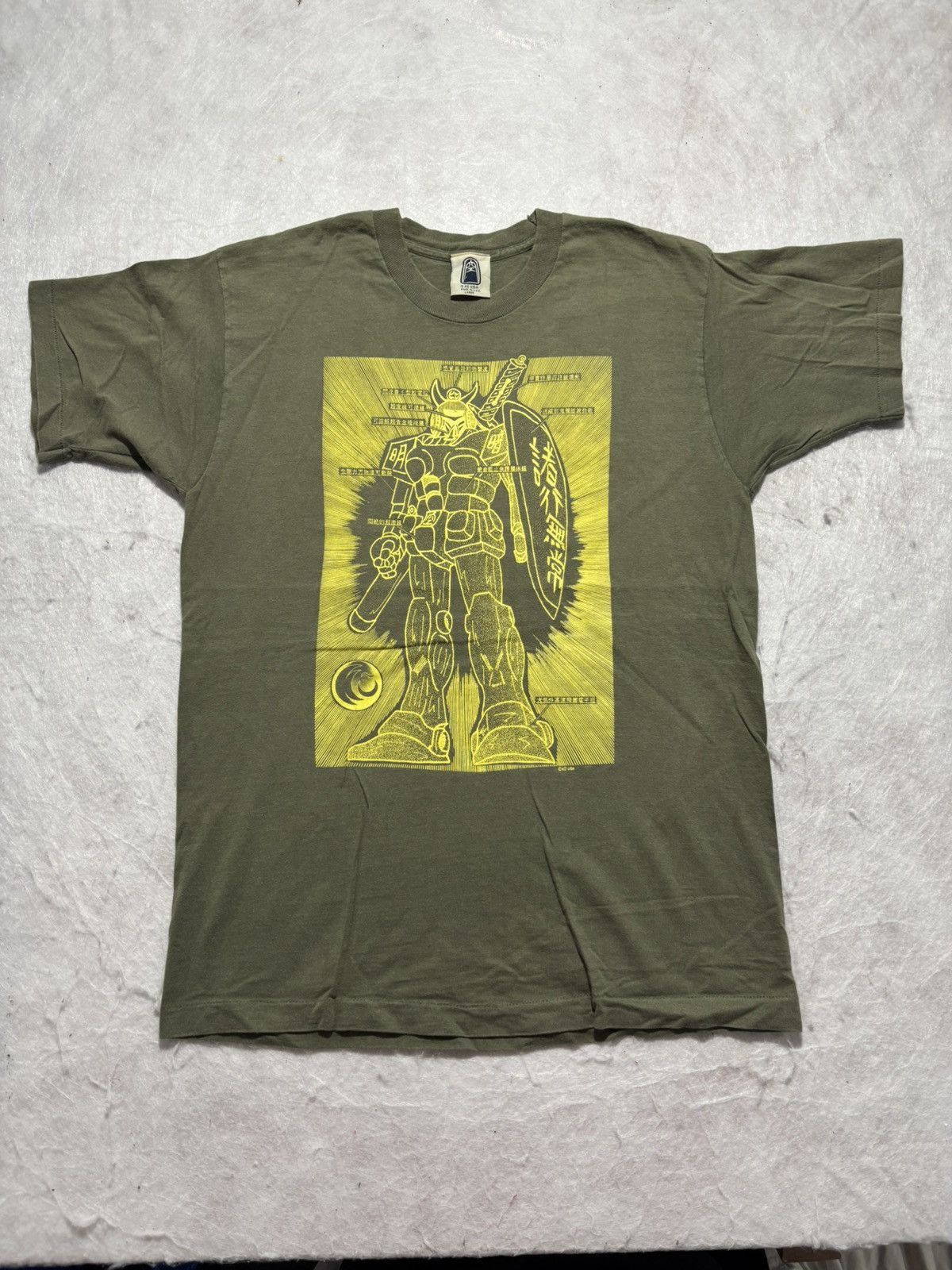 Vintage Vintage 90’s Anime Robotics Tshirt Size US L / EU 52-54 / 3 - 1 Thumbnail