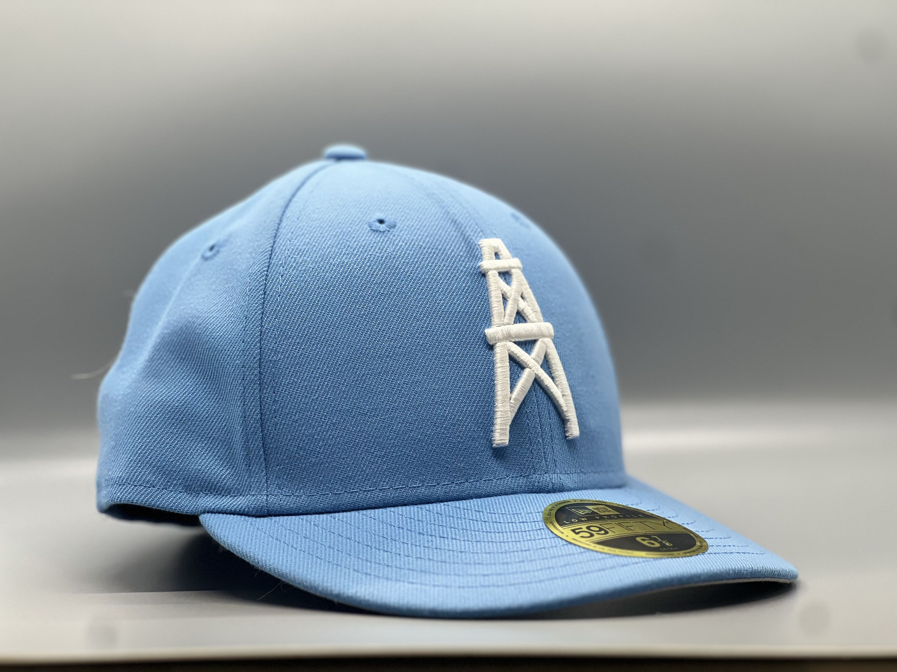 NFL × New Era New Era Houston Oilers Throwback Fitted Hat 6 7/8 Size ONE SIZE - 1 Thumbnail