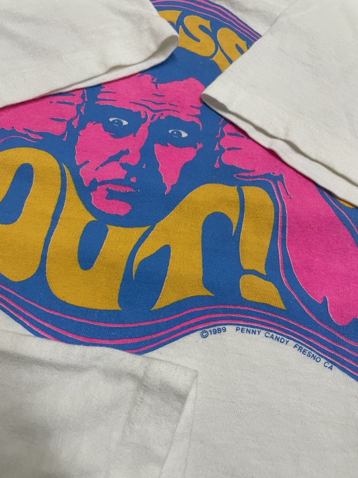Vintage Vintage 1989 Penny Candy ‘STRESSED OUT’ T-shirt Size US M / EU 48-50 / 2 - 6 Thumbnail