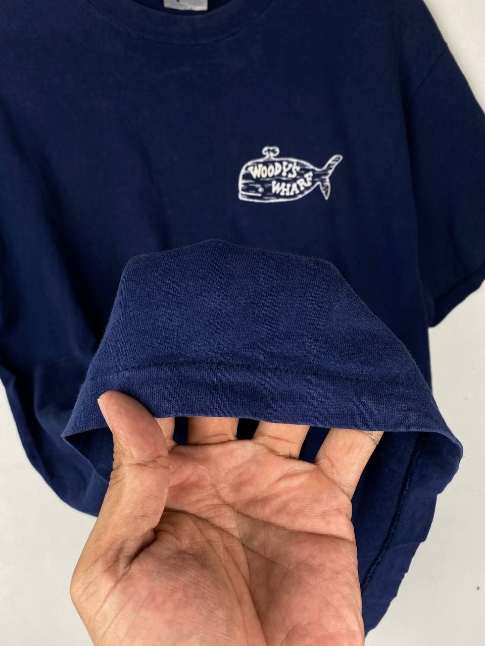 Vintage vintage whoodys wharf newport beach tee Size US L / EU 52-54 / 3 - 6 Thumbnail