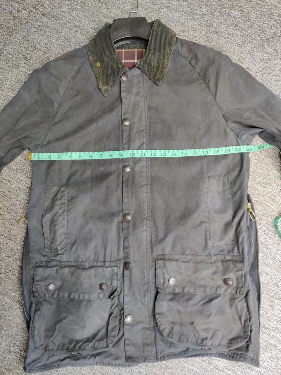 Barbour Vintage 90s Barbour Beaufort Waxed Jacket Size US M / EU 48-50 / 2 - 13 Thumbnail
