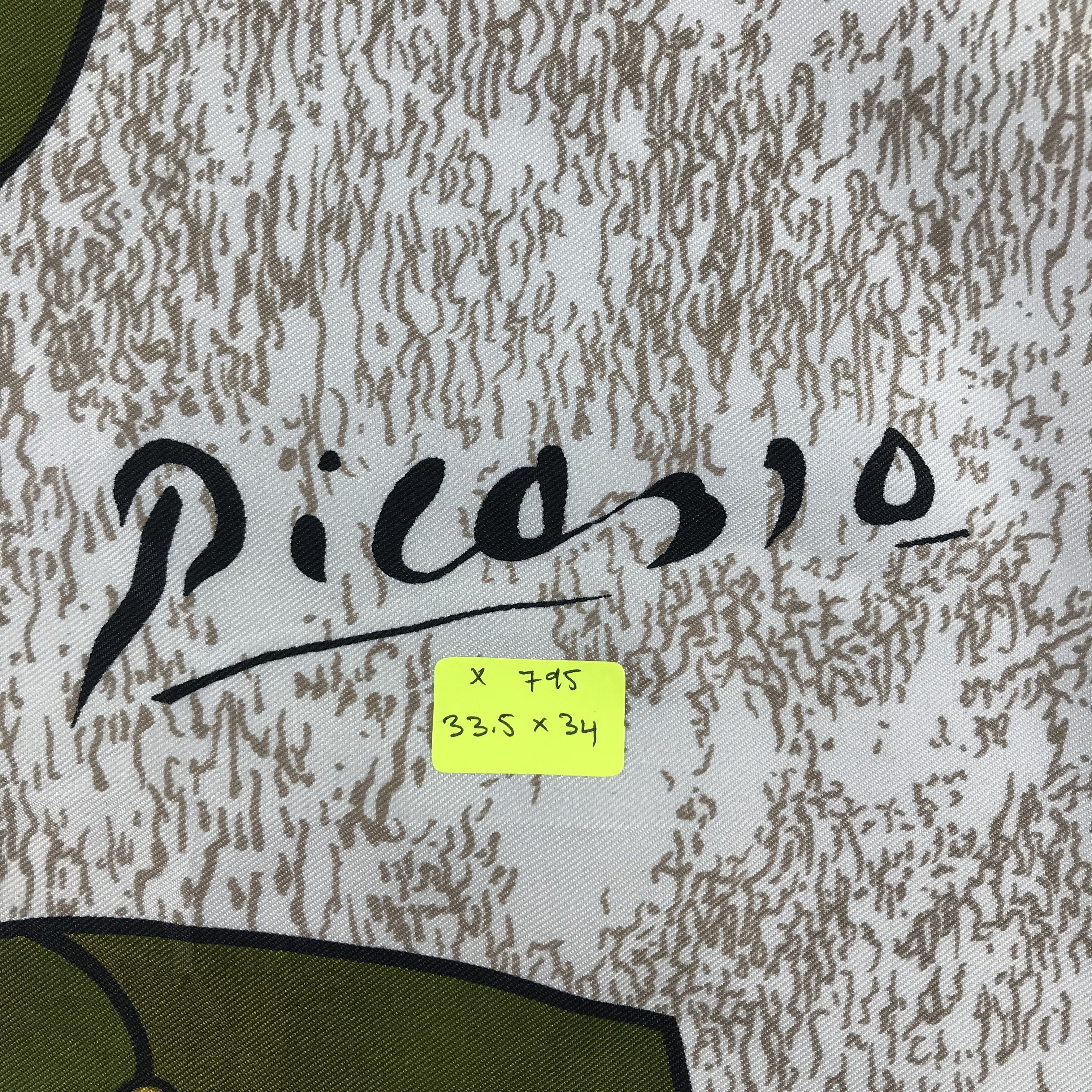 Other Vintage Picasso Silk Scarf Size ONE SIZE - 5 Thumbnail