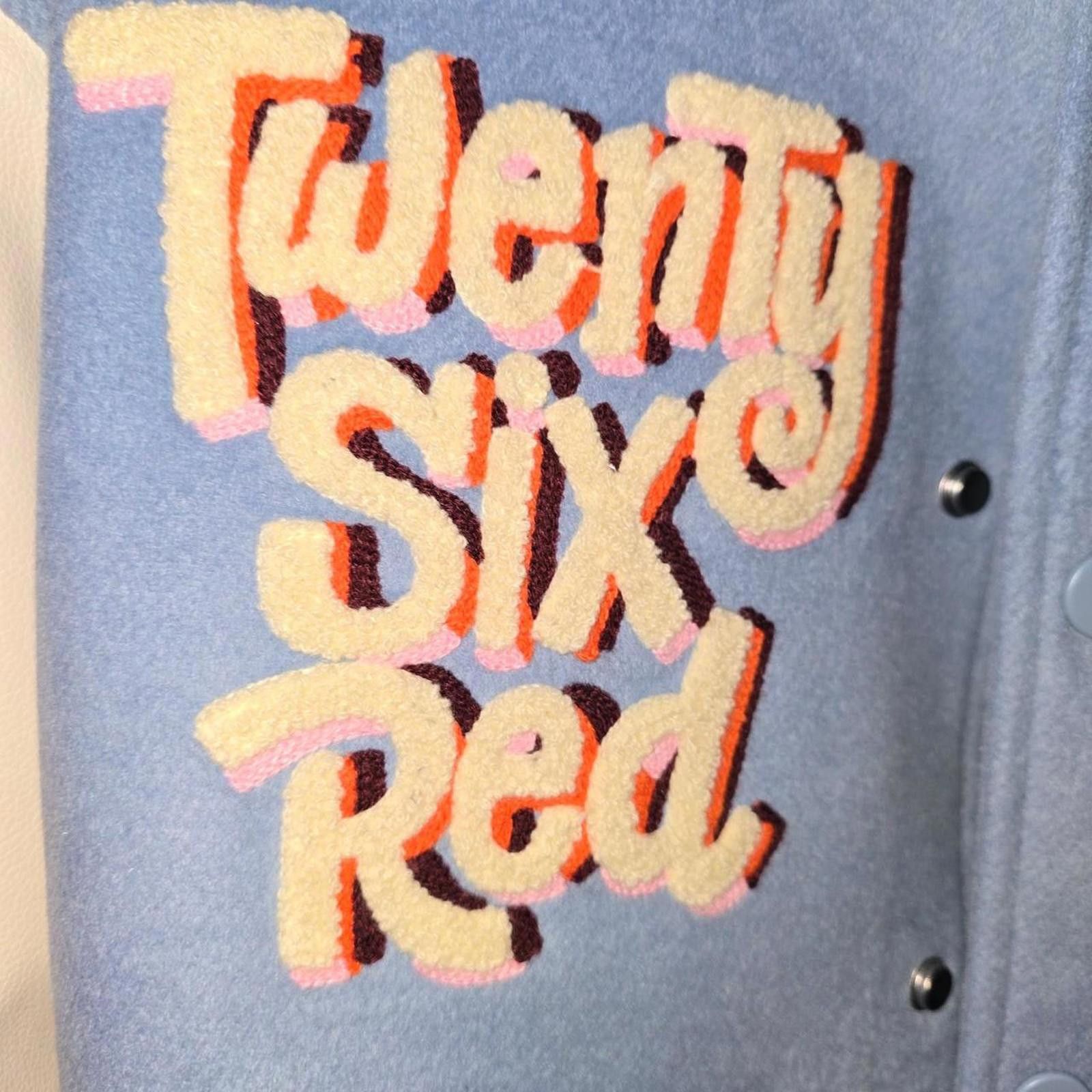 Other 26Red Retro Cat Varsity Jacket Sz L. Sold Out! Size US L / EU 52-54 / 3 - 7 Thumbnail