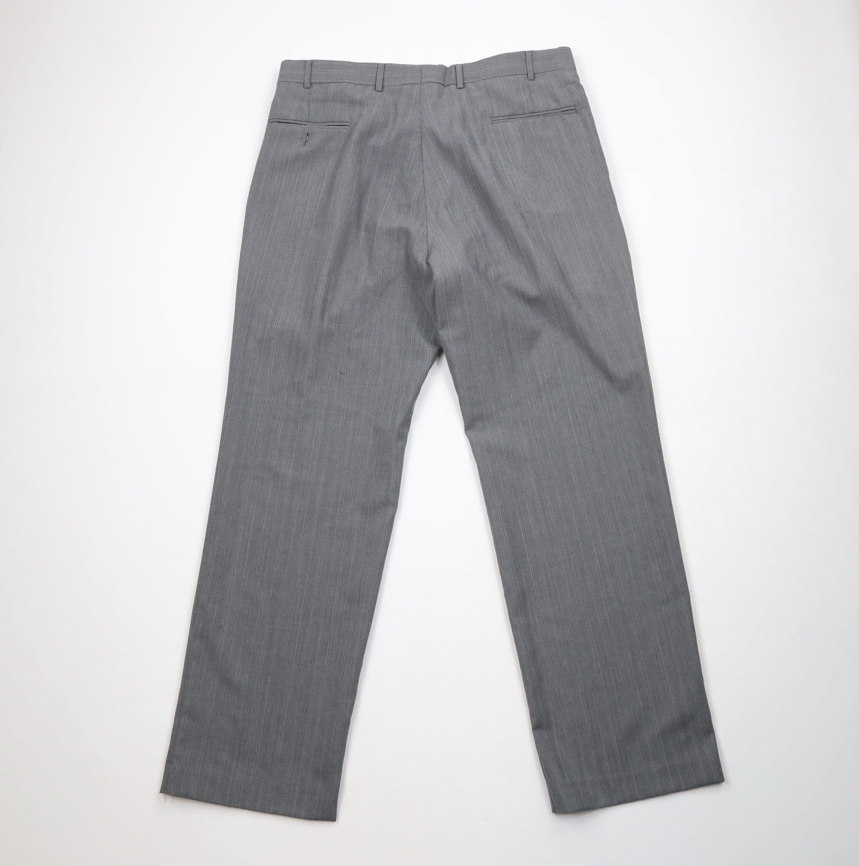 Vintage Vintage 90s Streetwear Pinstriped Wide Leg Chino Pants Size US 38 / EU 54 - 9 Thumbnail