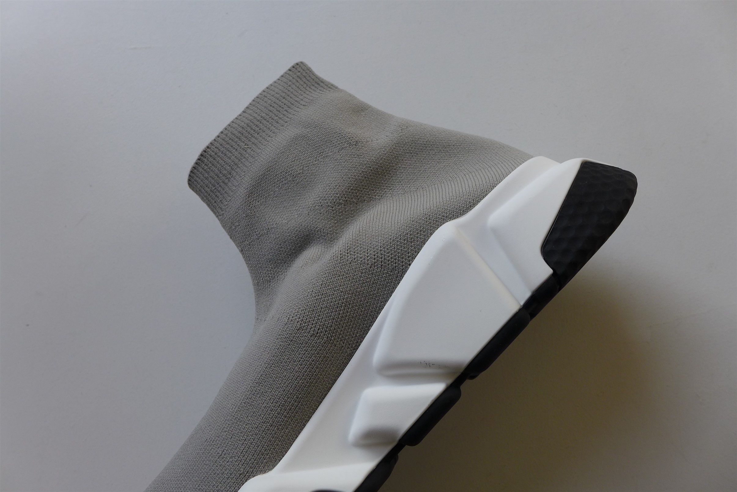 Balenciaga Balenciaga Speed LT Graffiti Sock Sneakers - Grey / Black Size US 9 / EU 42 - 10 Thumbnail