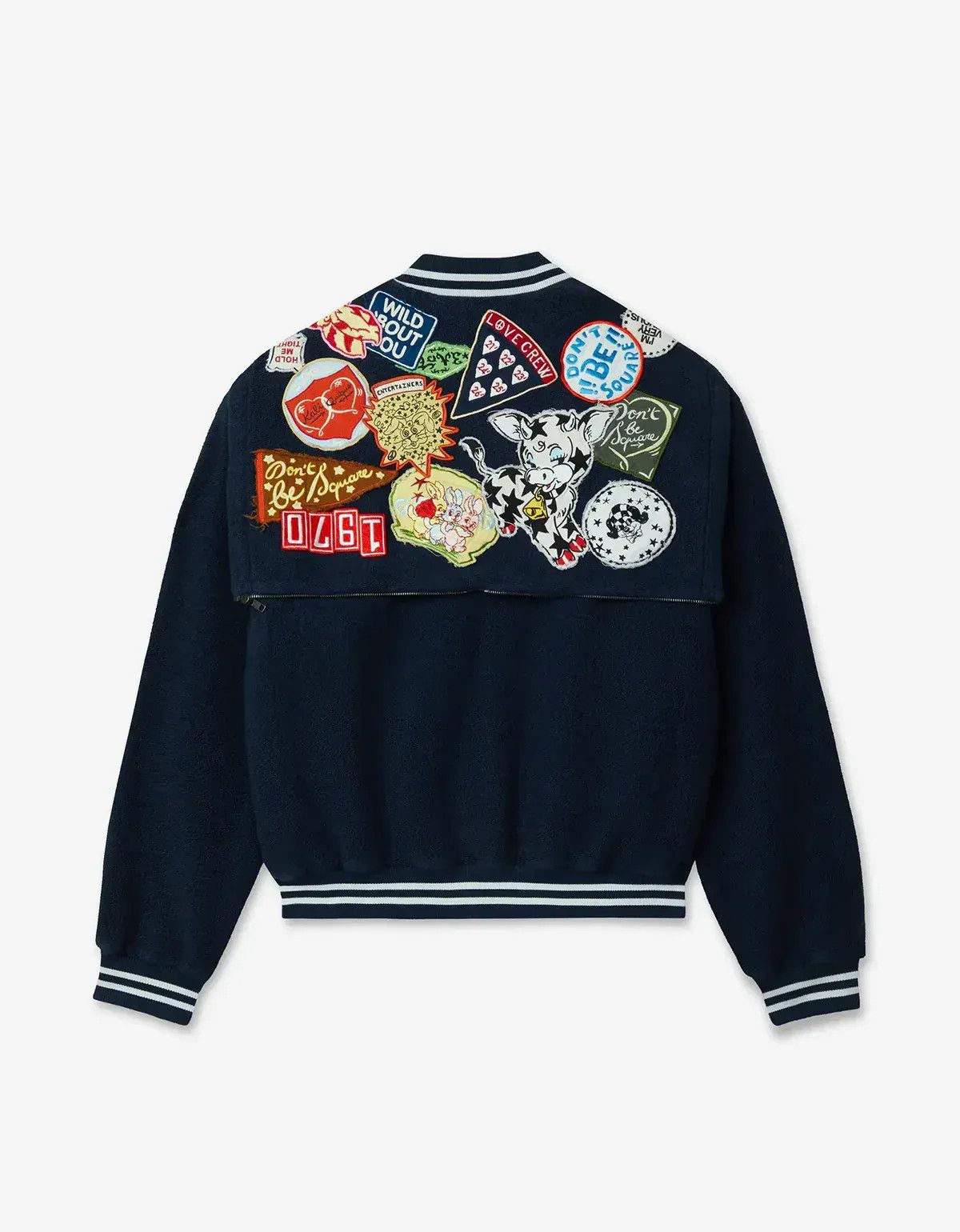 Kenzo Kenzo Badges Blue Embroidered Afterhood Blouson Size US M / EU 48-50 / 2 - 4 Thumbnail