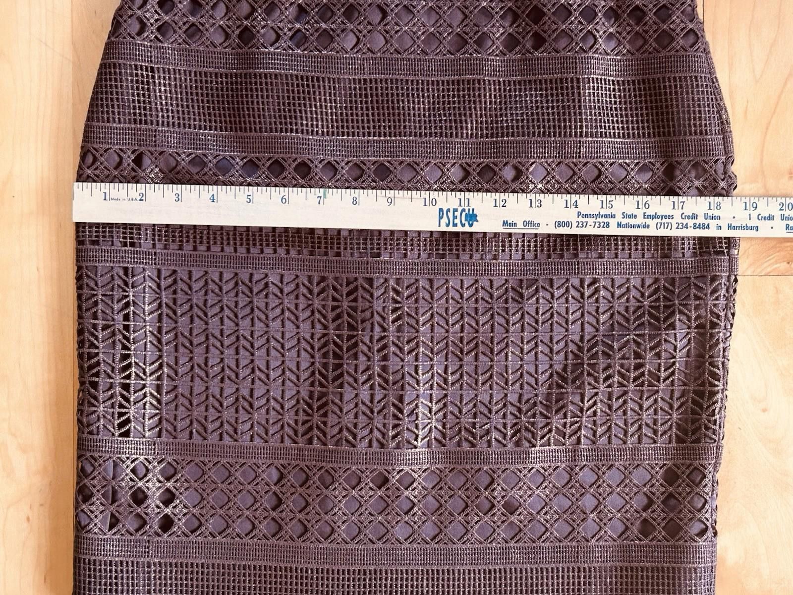 Other White House Black Market Skirt Sz 4 Metallic Brown Size 27" / US 4 / IT 40 - 10 Thumbnail