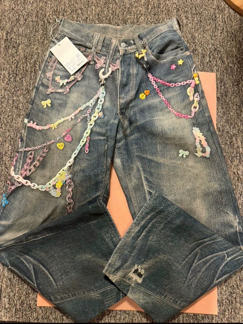 Acne Studios acne studios Candy chain machete jeans 2502-Nextarrow Size US 30 / EU 46 - 2 Thumbnail