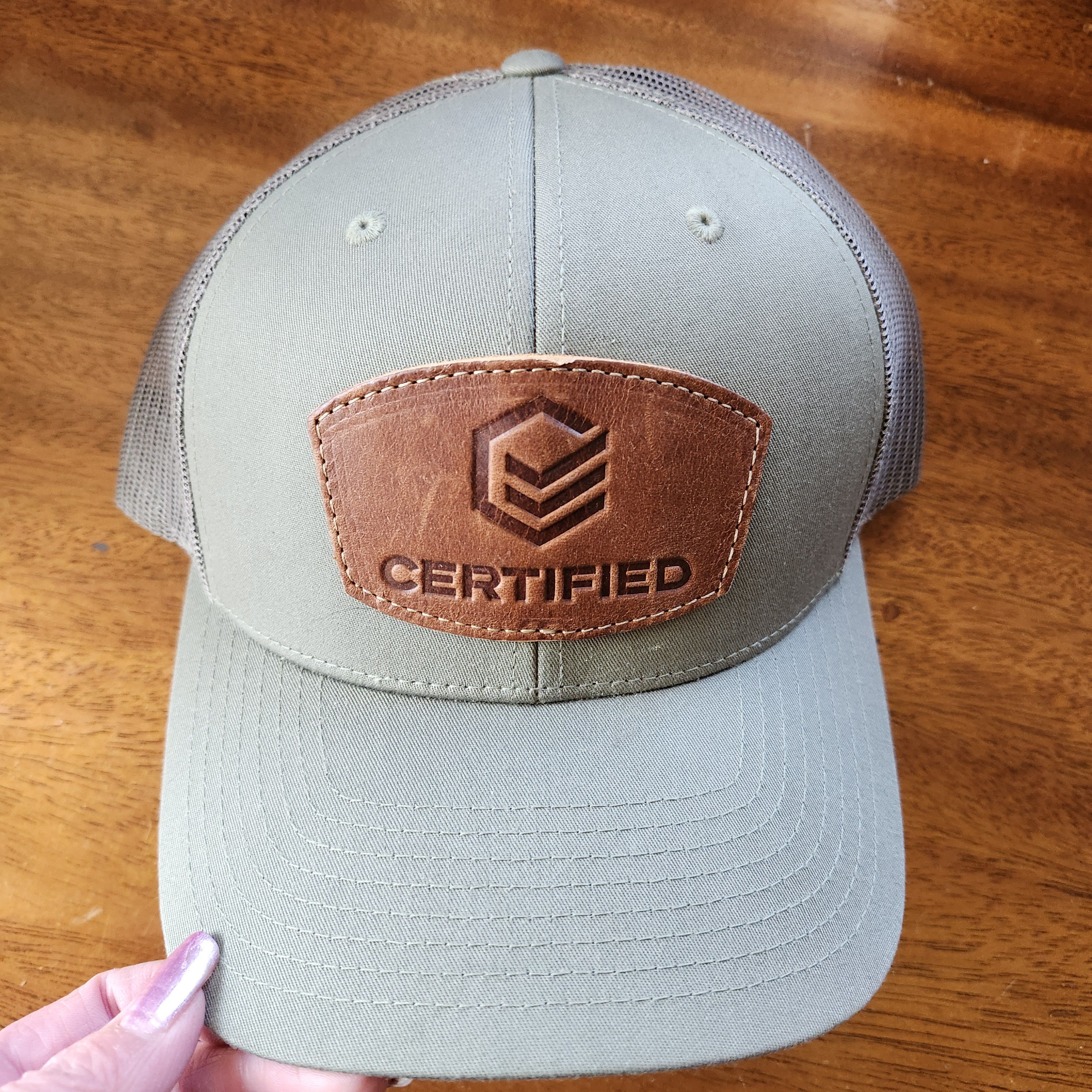 Richardson Richardson 772 Trucker Hat Green Snapback Certified Leather Size ONE SIZE - 1 Thumbnail