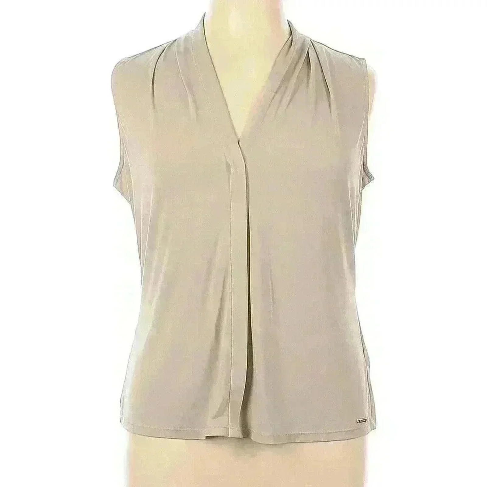 Calvin Klein Calvin Klein Sleeveless Blouse Size XL Size XL / US 12-14 / IT 48-50 - 4 Thumbnail
