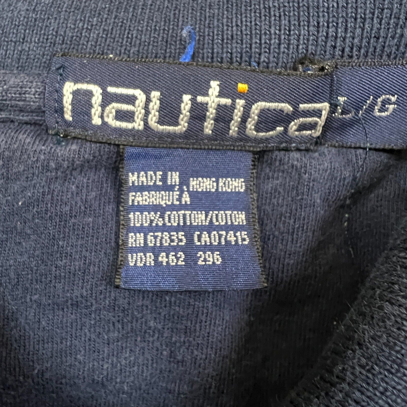 Nautica × Vintage VTG 90s Nautica Polo Shirt Large Plaid Checkered Preppy Tee Size US L / EU 52-54 / 3 - 6 Thumbnail