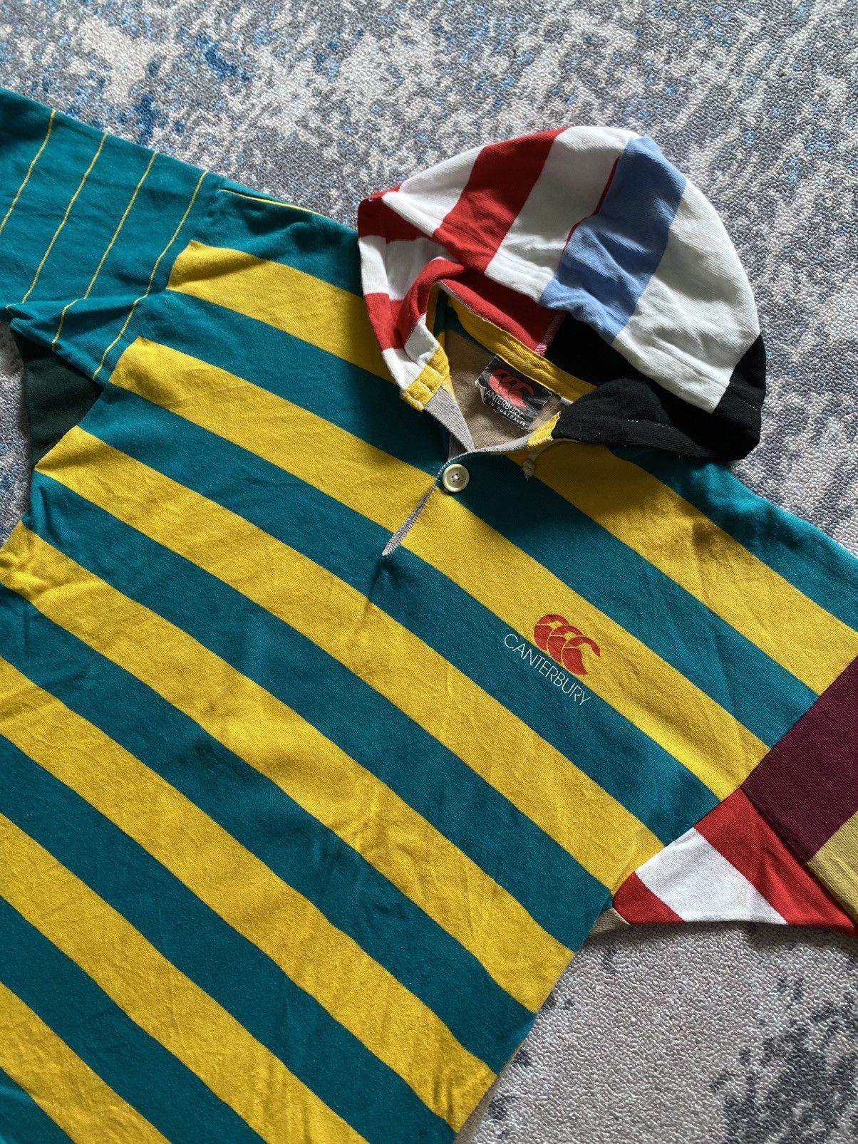 Canterbury of New Zealand × Vintage Vintage Canterbury Rugby With Hoodie Size US M / EU 48-50 / 2 - 4 Thumbnail
