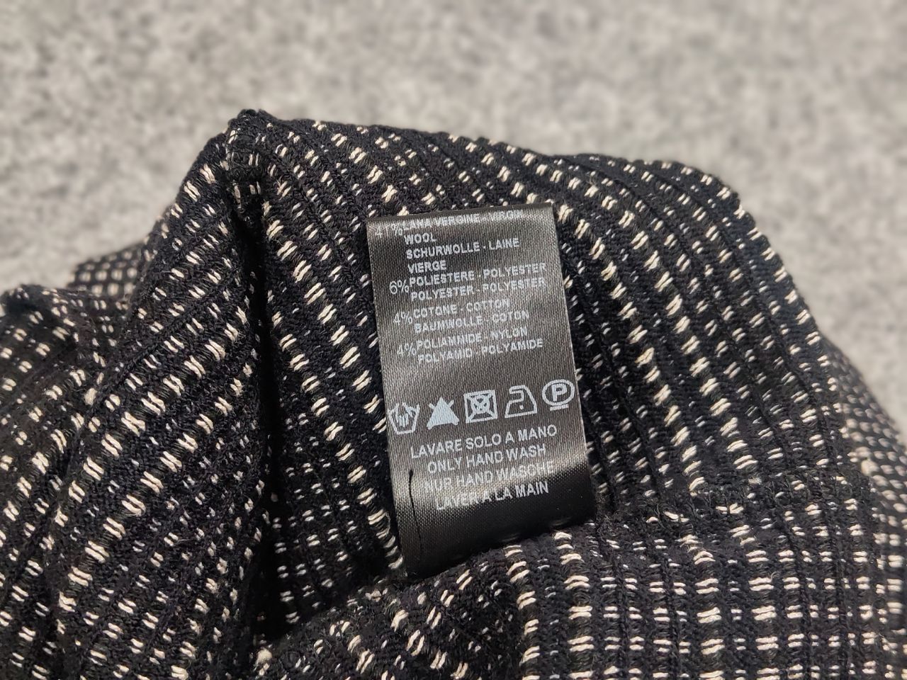Transit Transit Par Such design Classic Black Knit Blazer Jacket Size M / US 6-8 / IT 42-44 - 18 Thumbnail