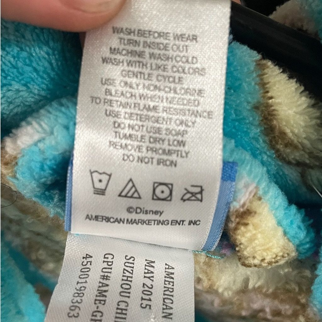 Disney Disney FROZEN Blue and Cream Plush Fabric Size ONE SIZE - 4 Thumbnail