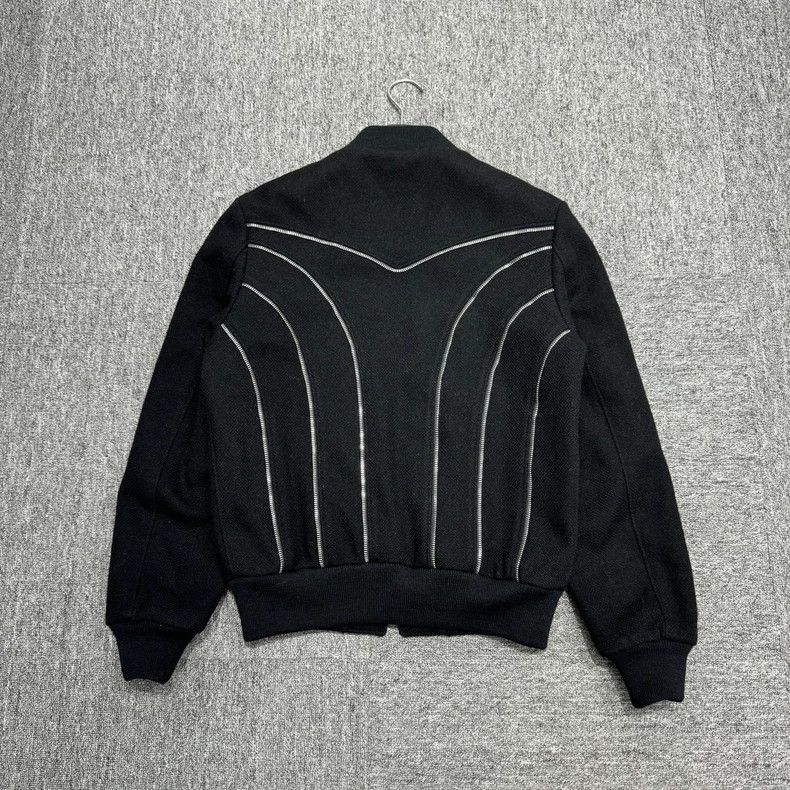 Saint Laurent Paris Saint Laurent Paris Multi-zipper wool baseball uniform jac Size US M / EU 48-50 / 2 - 4 Thumbnail