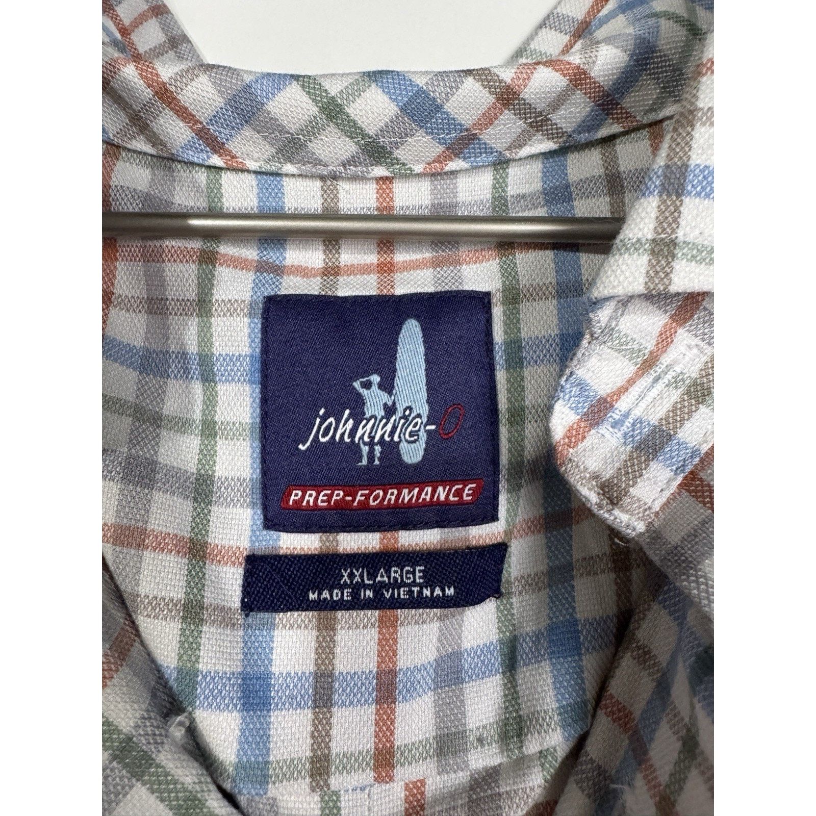 johnnie-O Johnnie-O Prep-Formance Plaid Shirt XXL Button Down Size US XXL / EU 58 / 5 - 6 Thumbnail