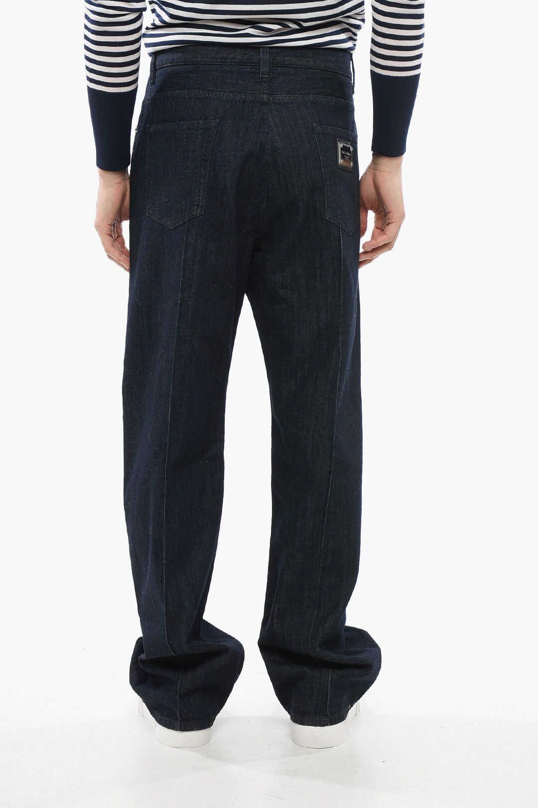 Dolce & Gabbana og1mm0825 Dark Washed Denim in Blue Size US 36 / EU 52 - 4 Thumbnail